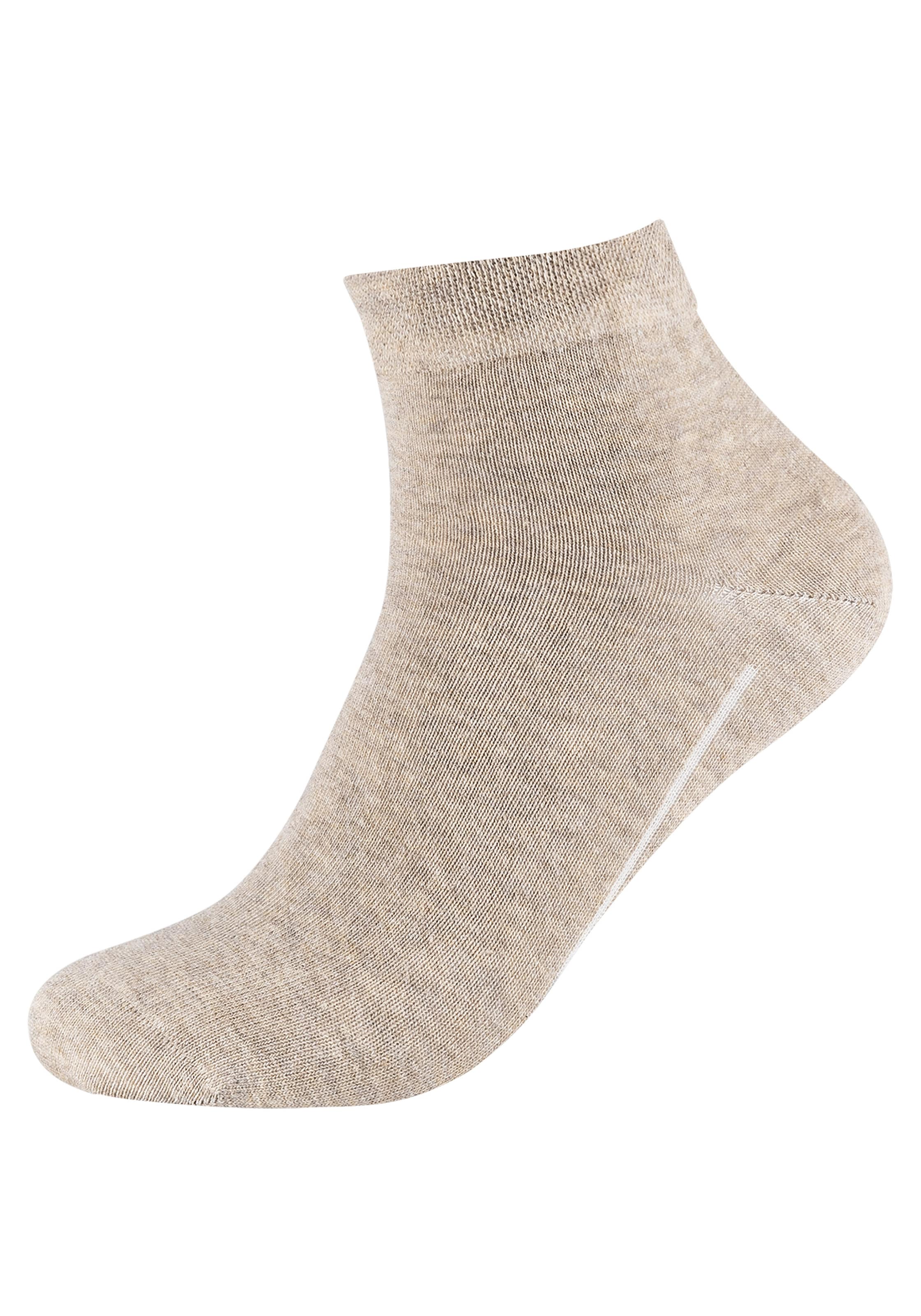 Camano Kurzsocken »ca-soft« 4 Stk. tlg. mit weichen Komfortbündchen