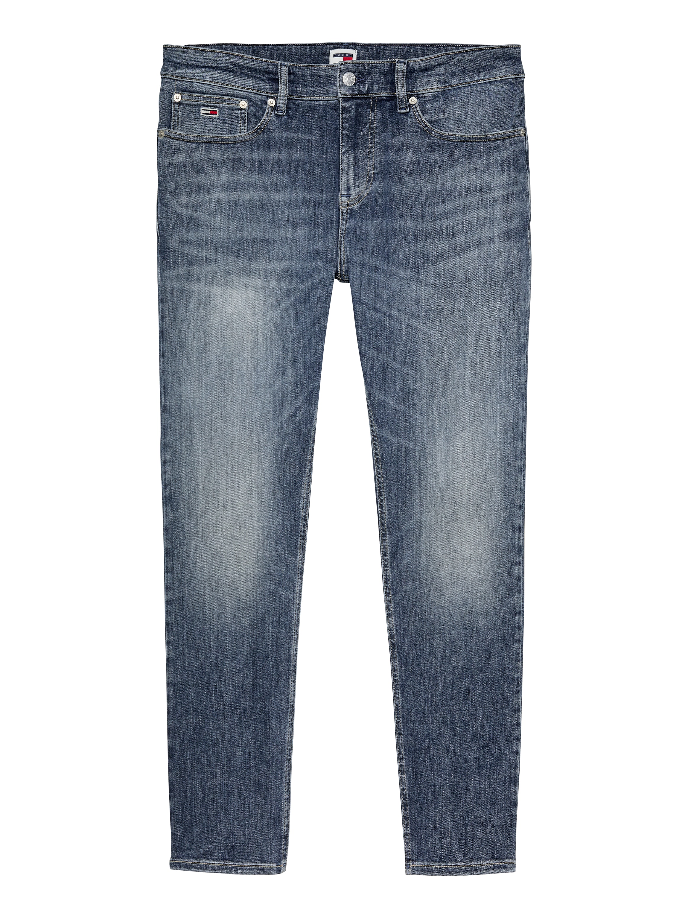 Tommy Jeans Slim-fit-Jeans »Austin Slim Tapered«, zum Knöchel hin schmaler werdende Jeans mit mittlerer Leibhöhe
