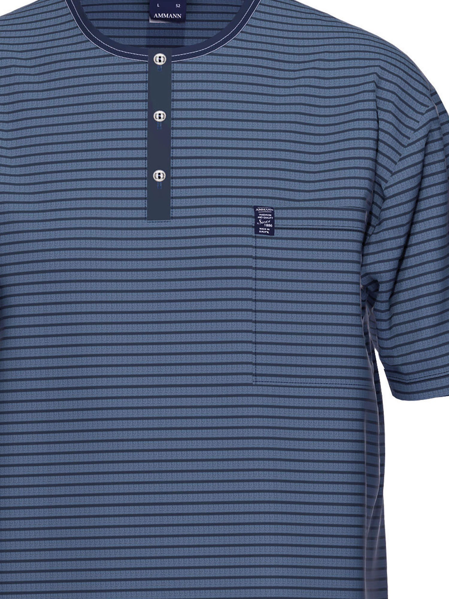 Ammann Pyjama »Nachthemd 1/2 Arm Men / Nightwear«