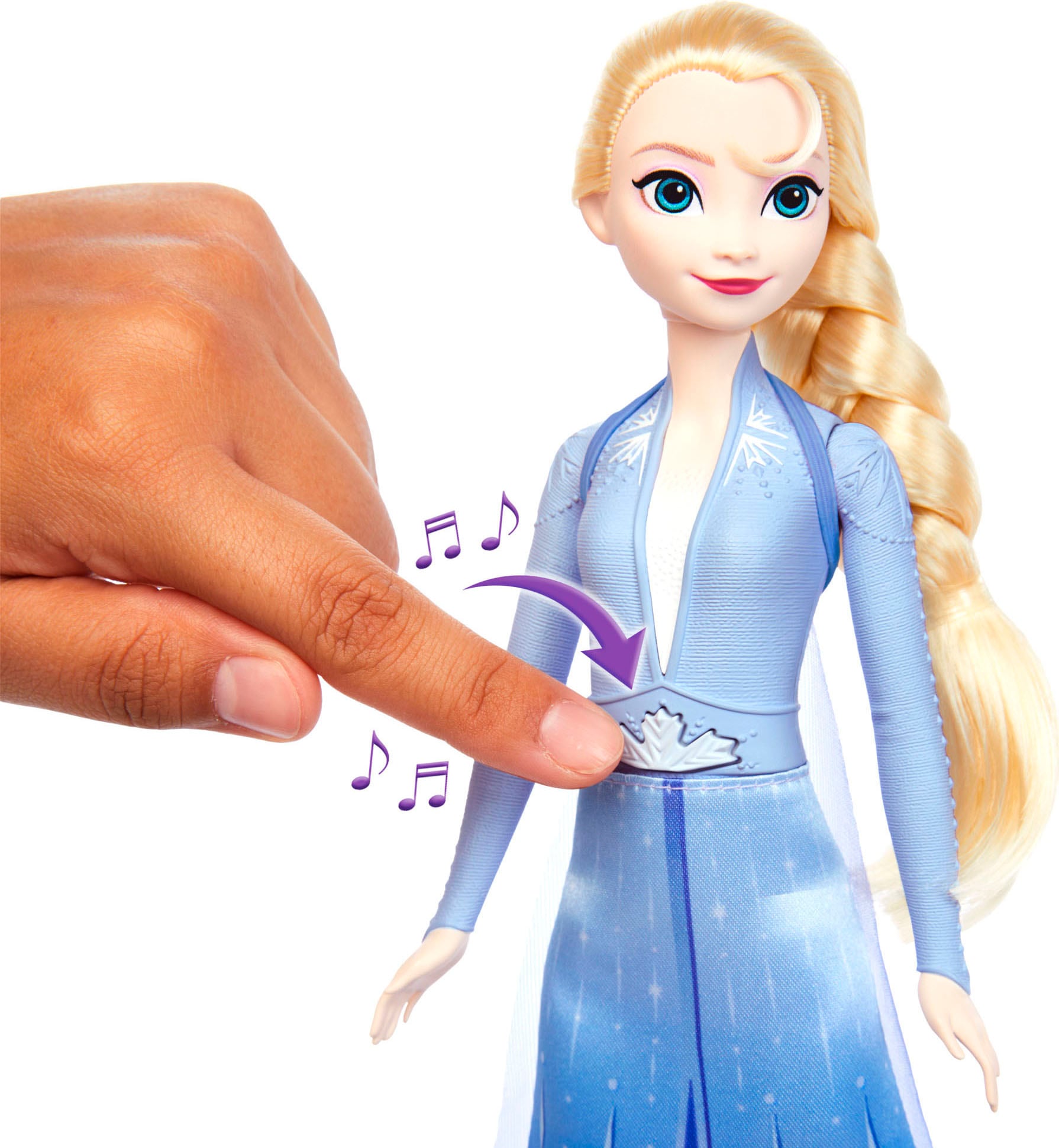 Mattel® Anziehpuppe »Disney Die Eiskönigin, Elsa "Lass jetzt los"«