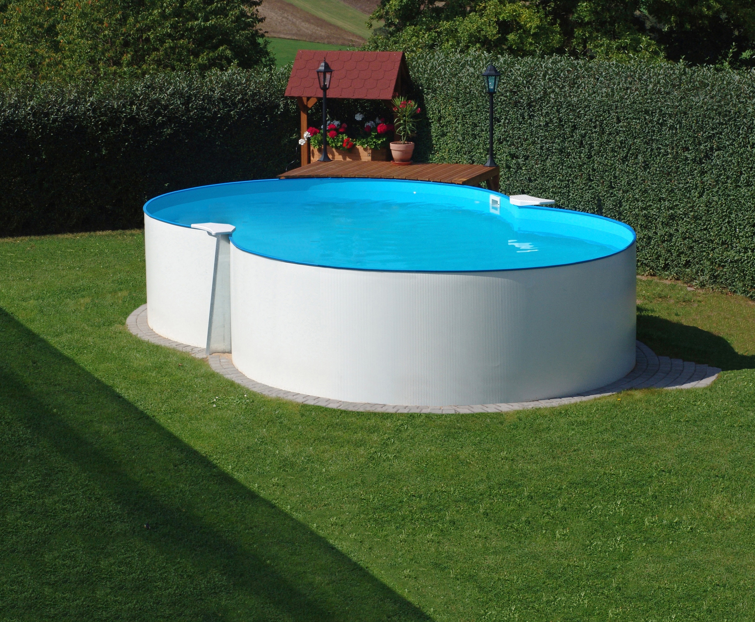 KONIFERA Achtformpool »MONACO 1« Höhe 120 cm, in versch. Größen