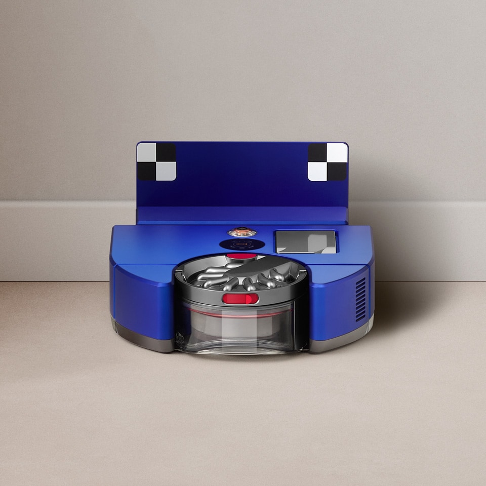 DYSON Saugroboter »Dyson 360 Vis Nav™, 360° Kamerasystem« HEPA-Filter, beutellos, 9,9cm flach