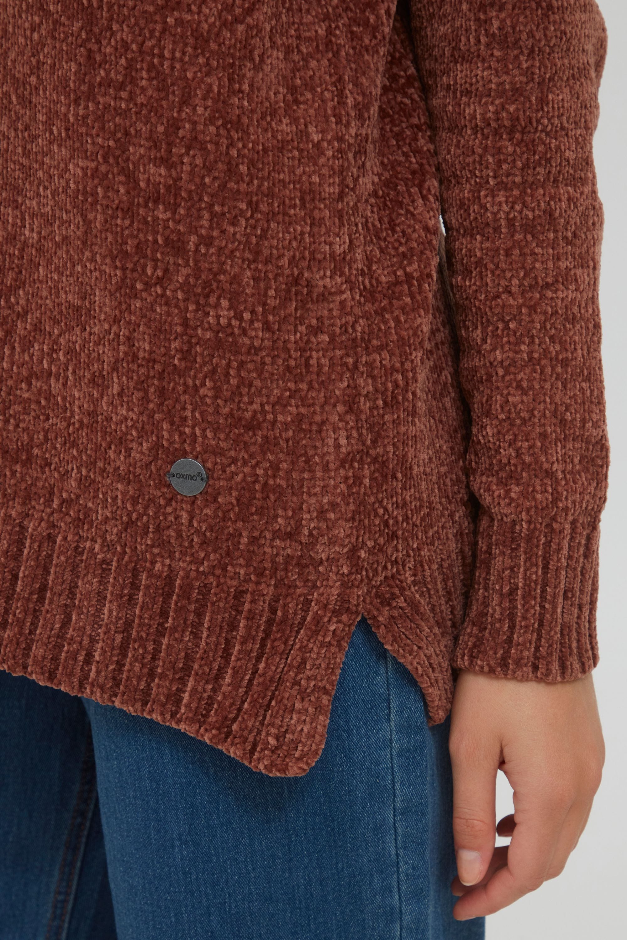 OXMO Strickfleece-Pullover »Strickpullover OXElvina«