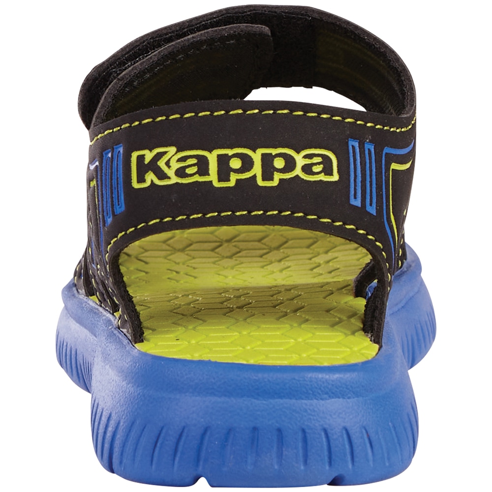 Kappa Sandale, - mit Sohle in Kontrastfarben