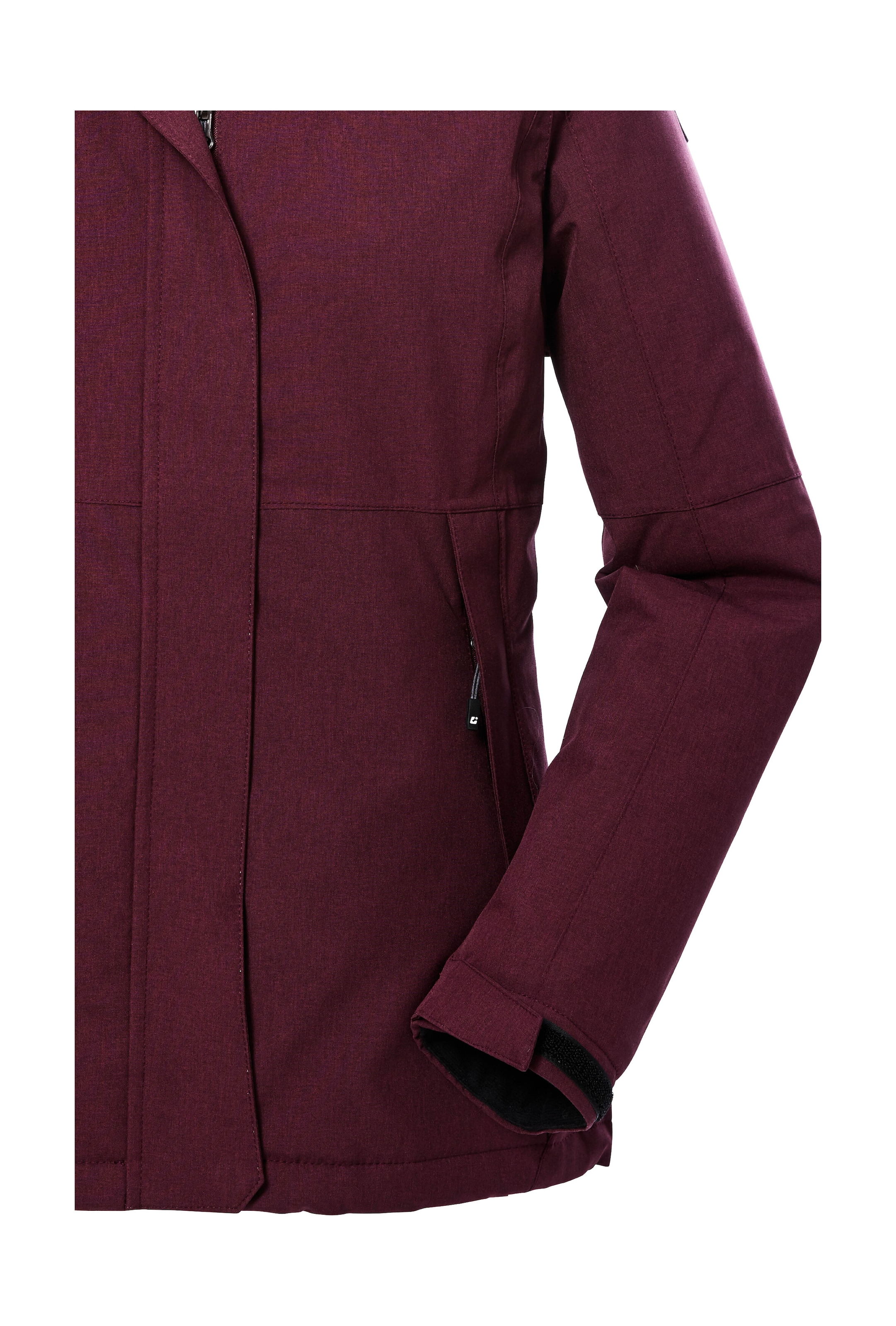 Killtec Outdoorjacke »KOW 37 WMN JCKT« Wasserdichte Damen Funktionsjacke mit abnehmbarer Kapuze