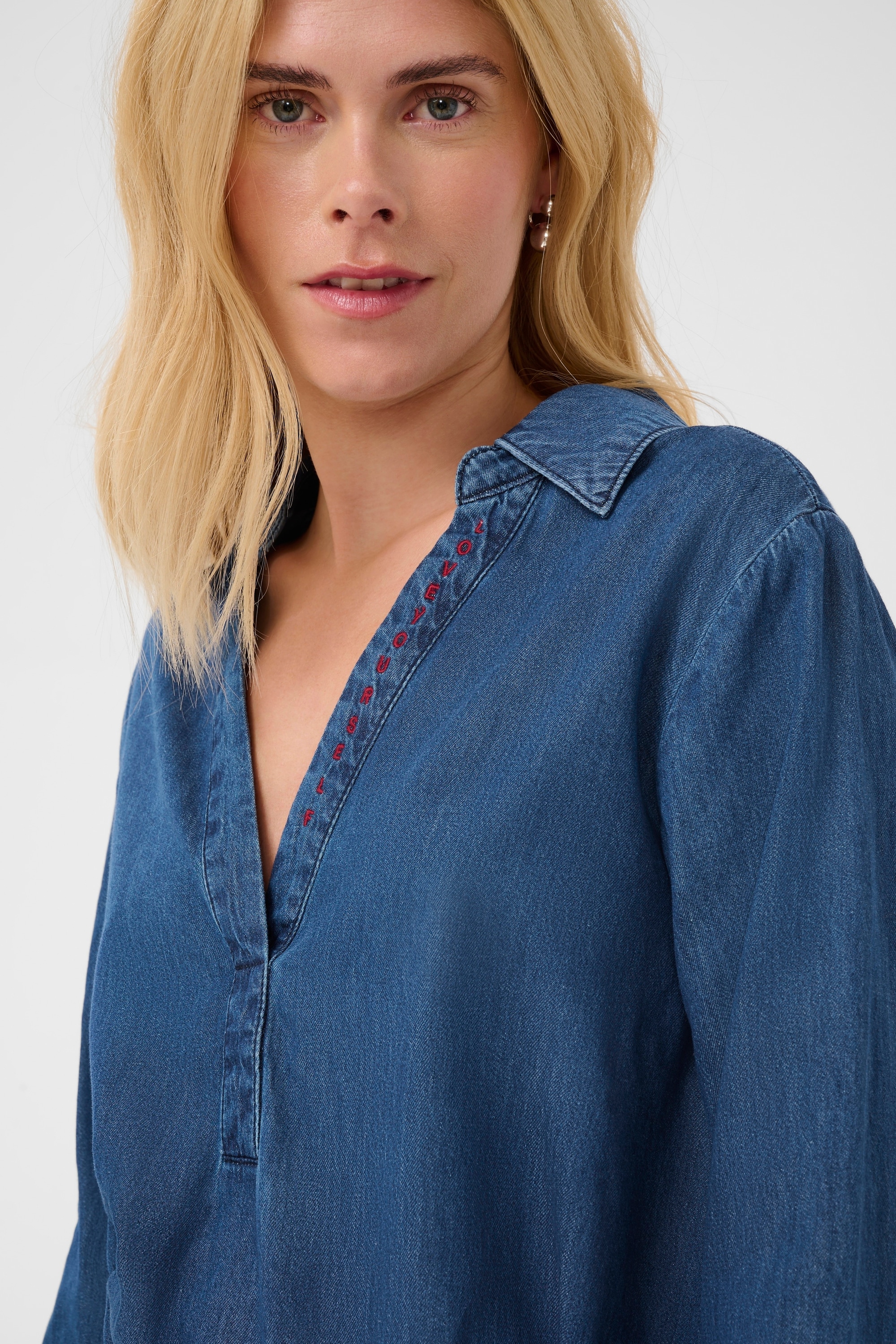 Culture Langarmbluse »Damen Bluse langarm CUmaxy«
