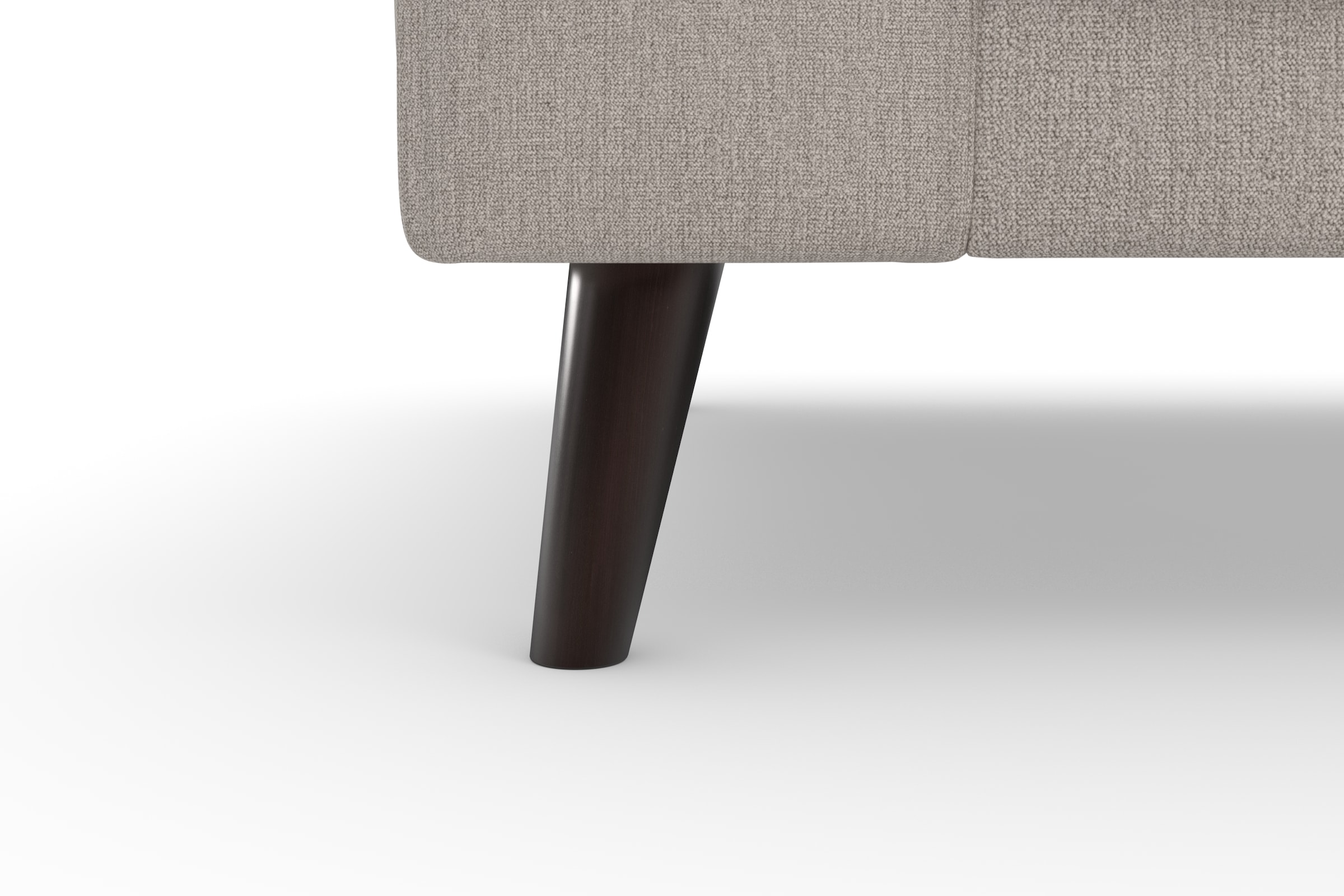 TRENDMANUFAKTUR Ecksofa »Lumber Jack, elegantes Designsofa, zeitlos modern, hoher Sitzkomfort«, wahlweise mit Bettfunktion u. Bettkasten, L-Form