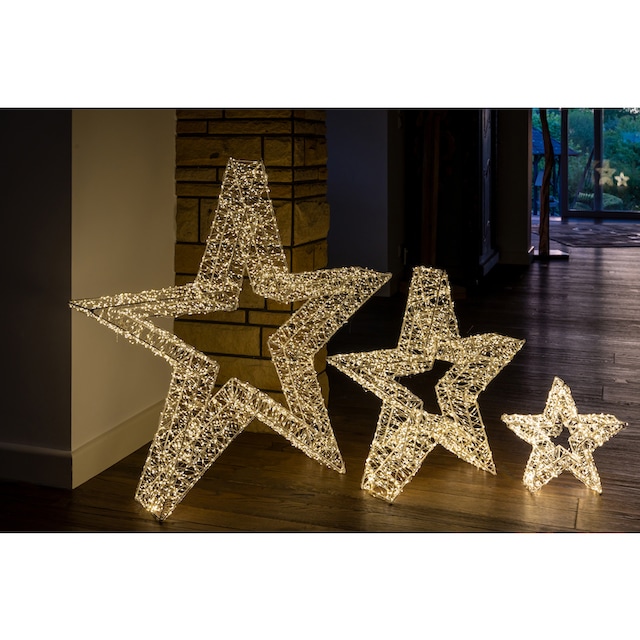 Star-Max LED Stern »Weihnachtsstern, Weihnachtsdeko aussen«, 7680  flammig-flammig, stromsparende LED online kaufen | mit 3 Jahren XXL  Garantie