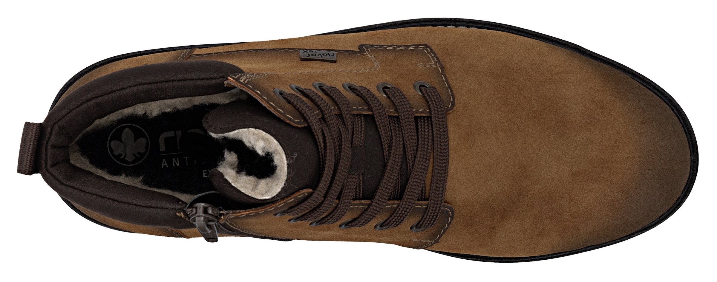 Rieker Winterstiefelette  , Winterboots, Outdoorstiefelette mit TEX und Innenreißverschluss