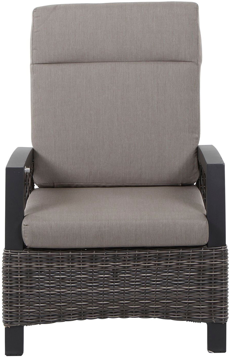 Siena Garden Gartenlounge-Set »Corido«, (Set, 9 tlg.), bestehend aus 2 Sesseln, 1 Sofa, 1 Tisch und 5 Auflagen