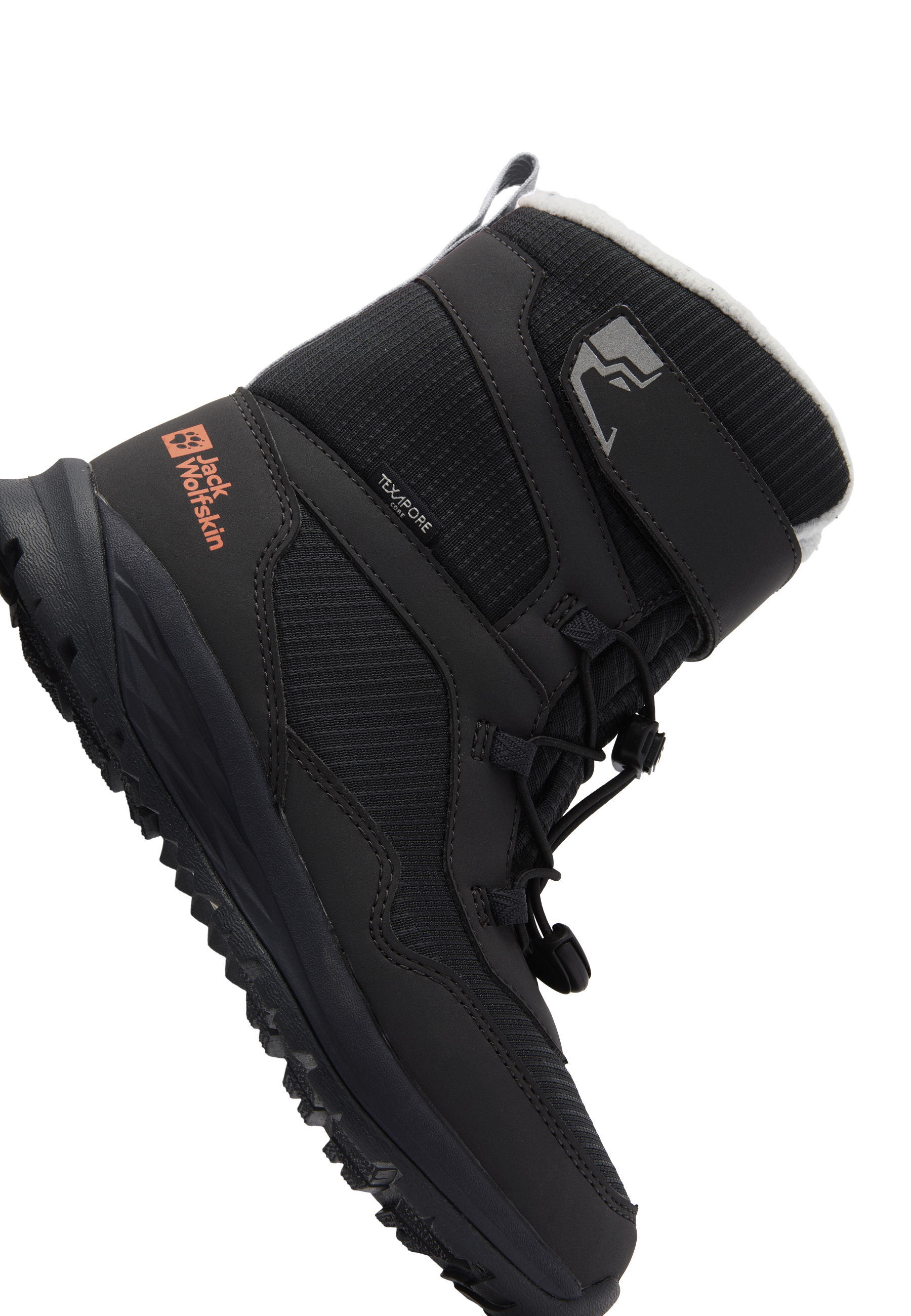 Jack Wolfskin Winterboots »POLAR BEAR-B TEXAPORE HIGH VC K«, Snowboots, Winterstiefel, Winterschuhe, wasserdicht & gefüttert