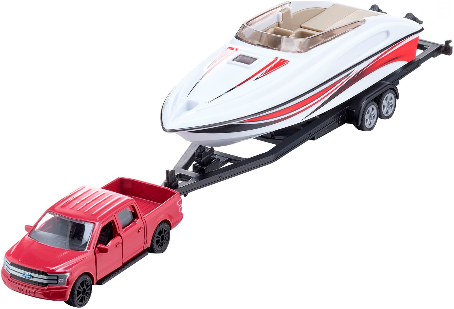 Siku Spielzeug-Auto »Ford F150 mit Motorboot (2568)«