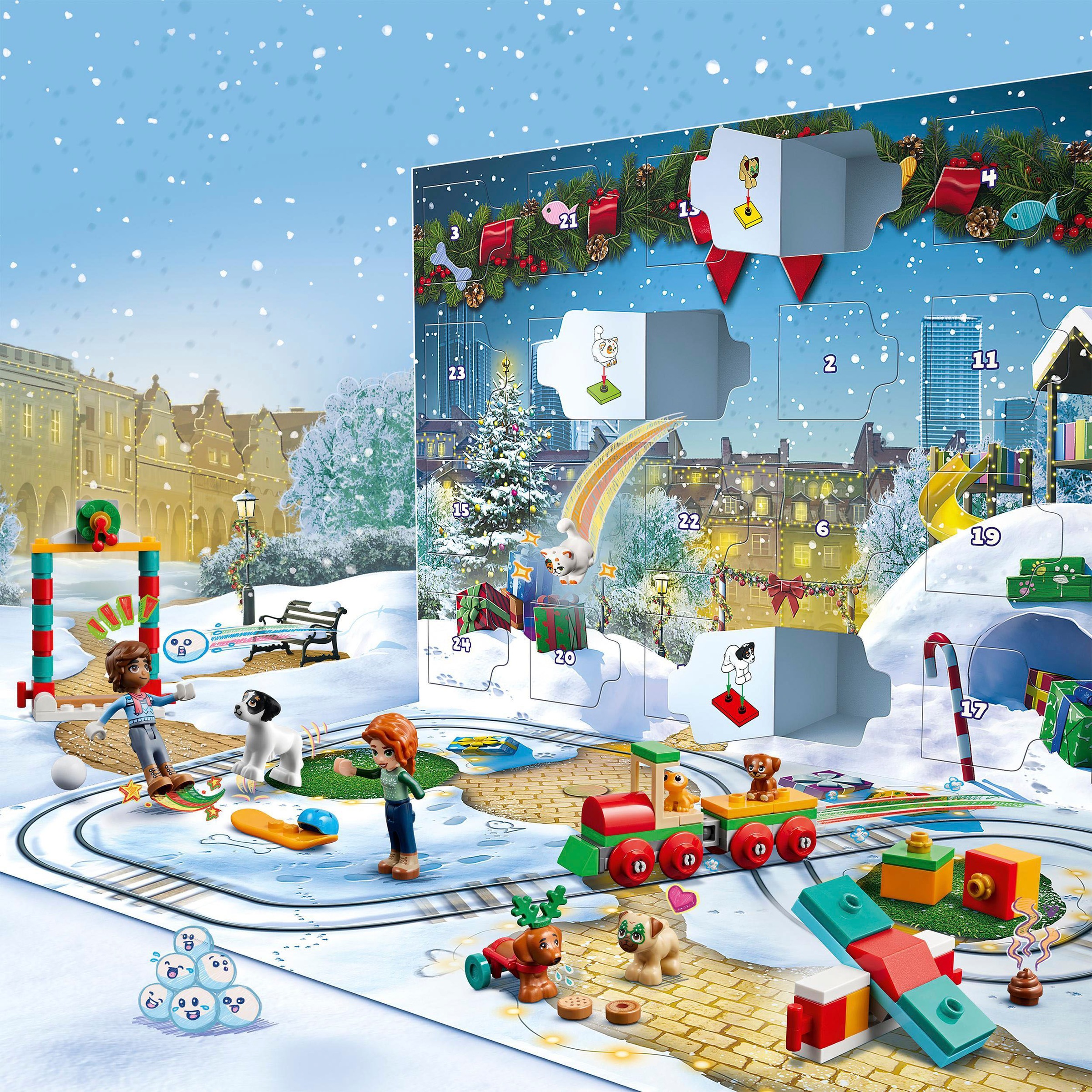 LEGO® Spielzeug-Adventskalender »Spielbausteine, LEGO Friends 2023 (41758), LEGO® Friends«, ab 6 Jahren, Made in Europe