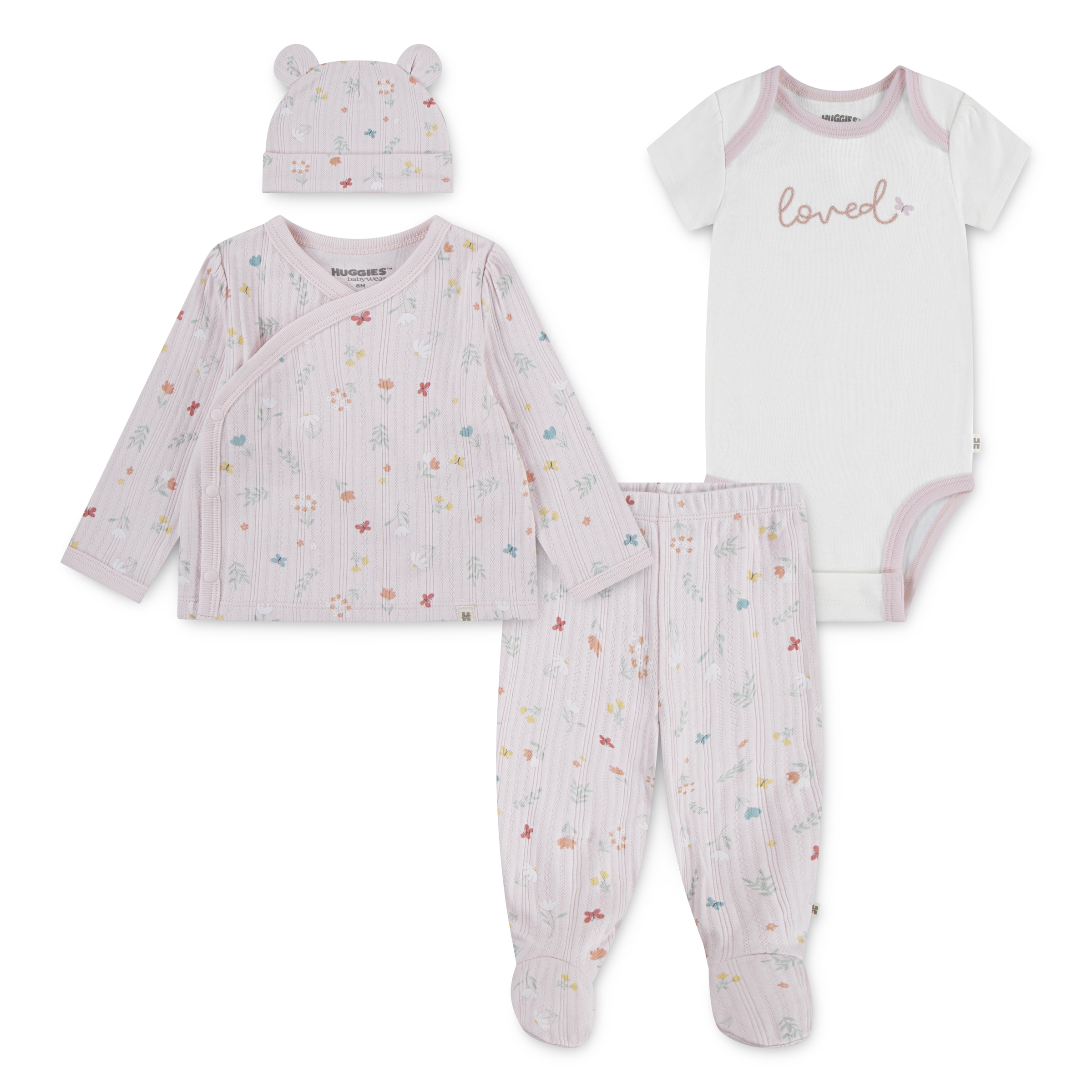 HUGGIES babywear Neugeborenen-Geschenkset