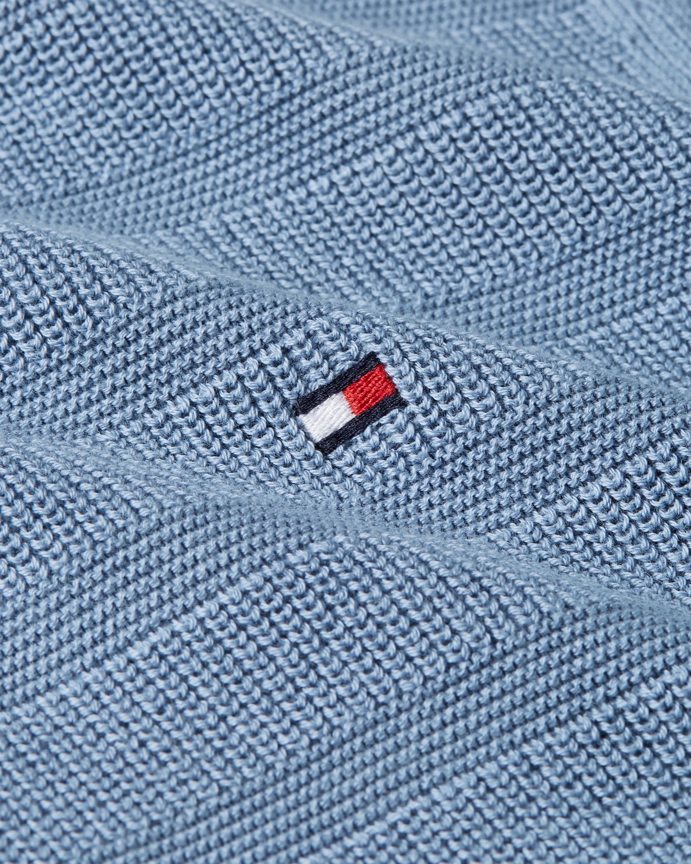 Tommy Hilfiger Troyer »STRIPE STRUCTURE ZIP MOCK«, mit modischer Struktur