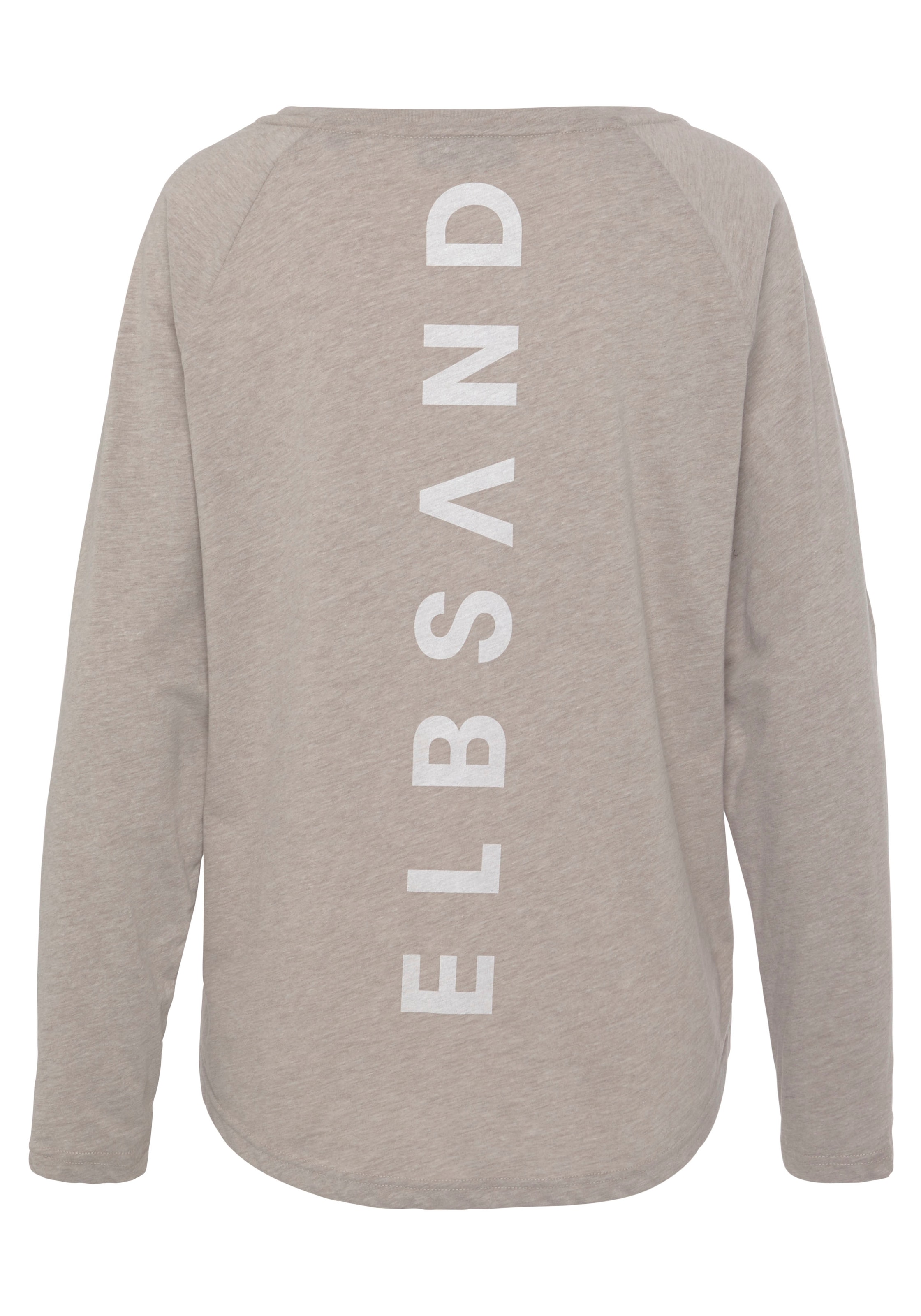 Elbsand Longsleeve »Tira«, mit Logodruck hinten, Langarmshirt, sportlich-casual