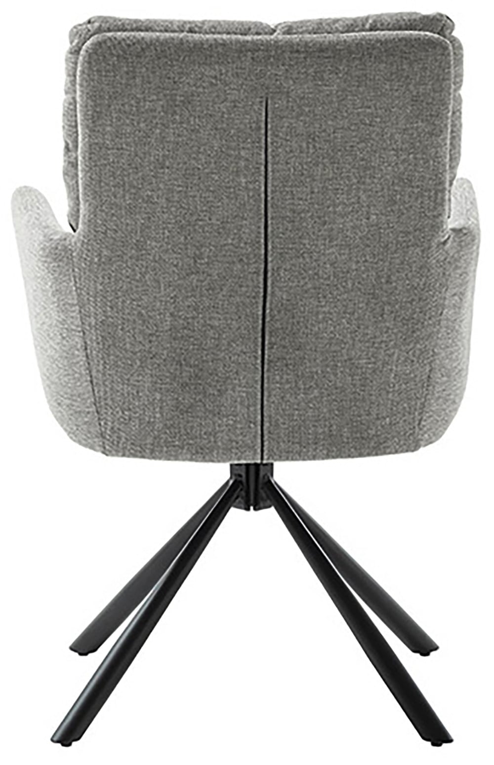 MCA furniture Esszimmerstuhl »UTICA«, Chenilleoptik, (2er-Set), drehbar 180°, Taschenfederkern, Sitzhöhe ca. 50 cm