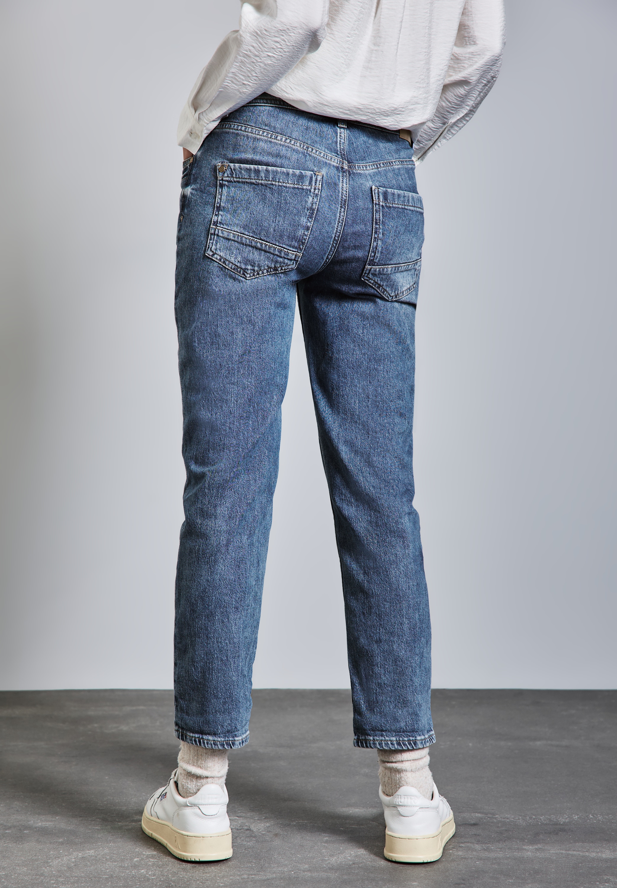 STREET ONE Boyfriend-Jeans, im Five-Pocket Style
