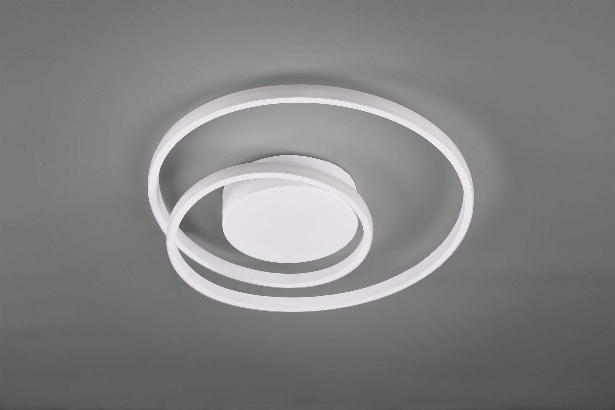 TRIO Leuchten LED Deckenleuchte »Zibal«, 1 flammig, Leuchtmittel LED-Board | LED fest integriert, Switch Dimmer, dimmbar über Wandschalter (100%/50%/25%), Wohnzimmer