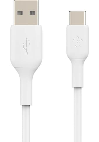 USB-Kabel »USB-C/USB-A Kabel PVC, 2m«, USB-C, USB Typ A, 200 cm