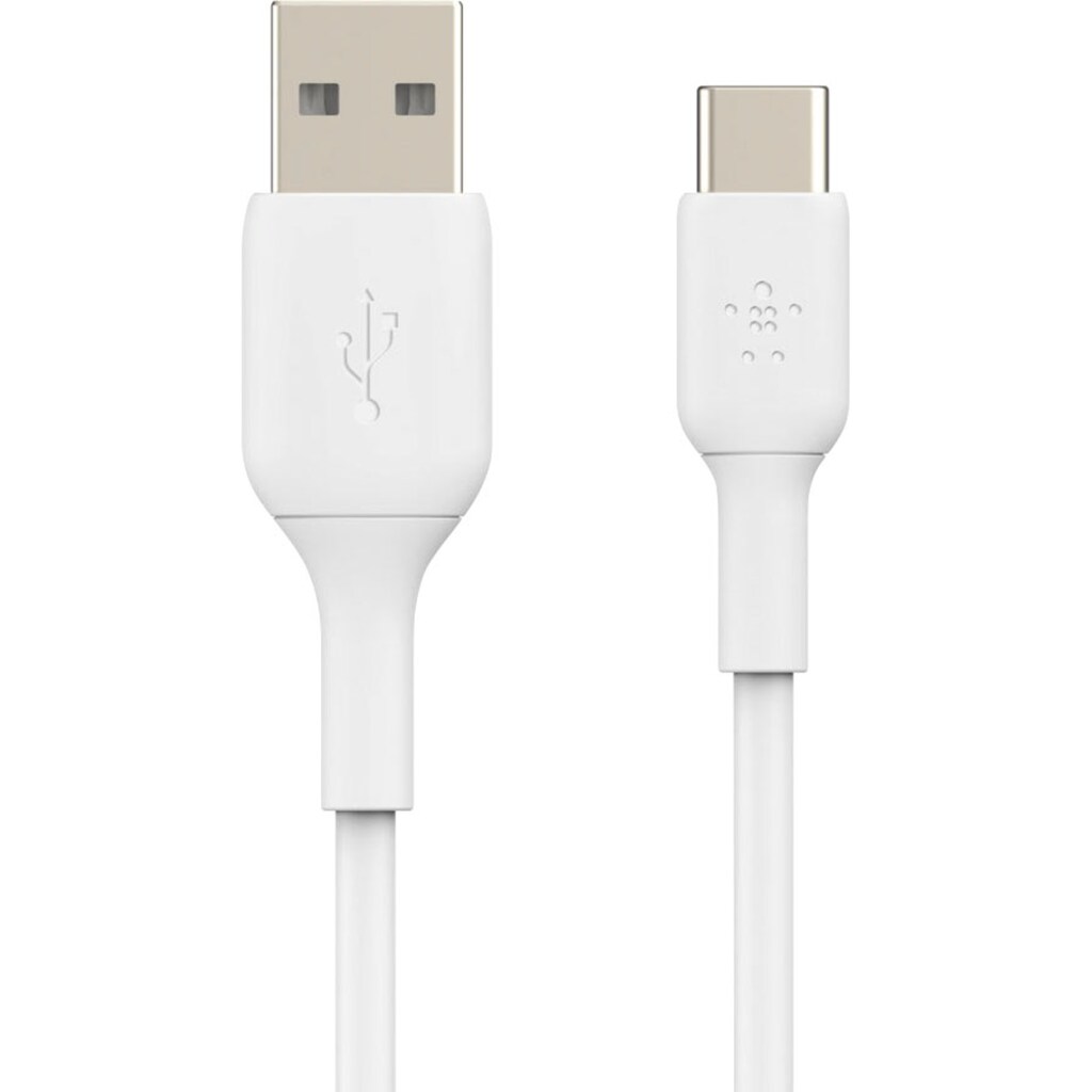 Belkin USB-Kabel »USB-C/USB-A Kabel PVC, 2m«, USB-C, USB Typ A, 200 cm