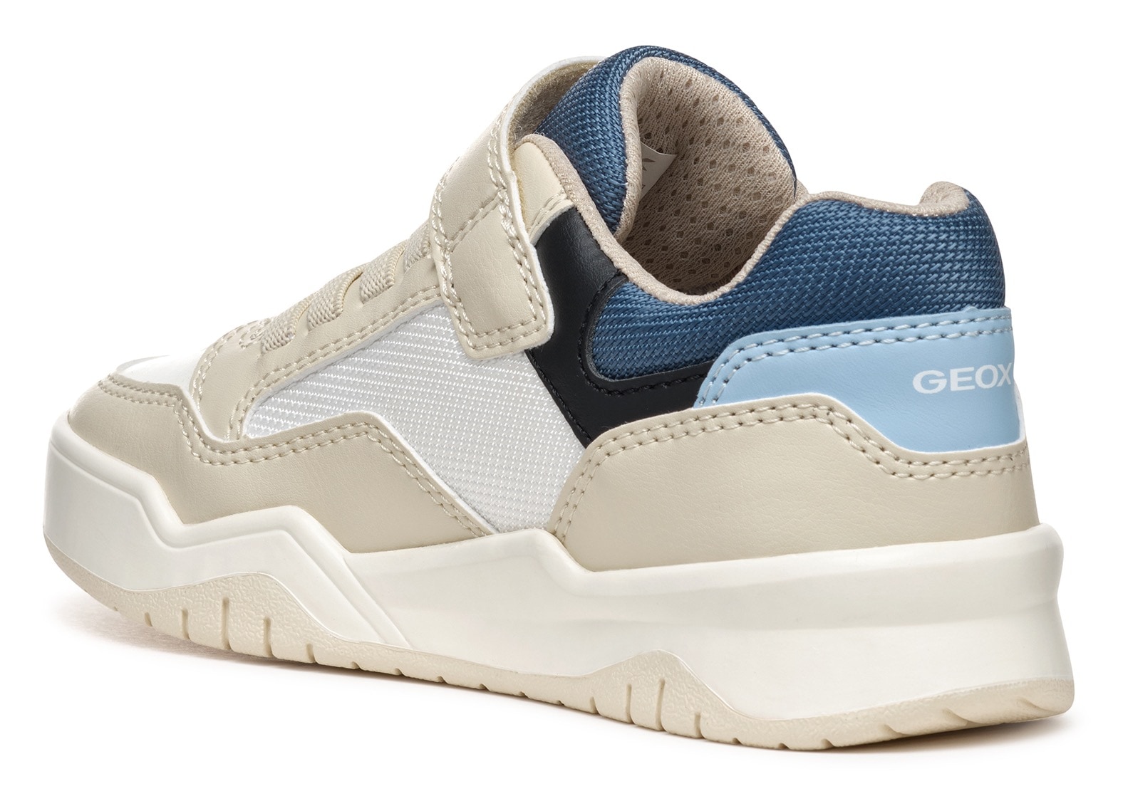 Geox Sneaker »J PERTH BOY«, Retro Sneaker, Slip-On Sneaker mit Klettverschluss