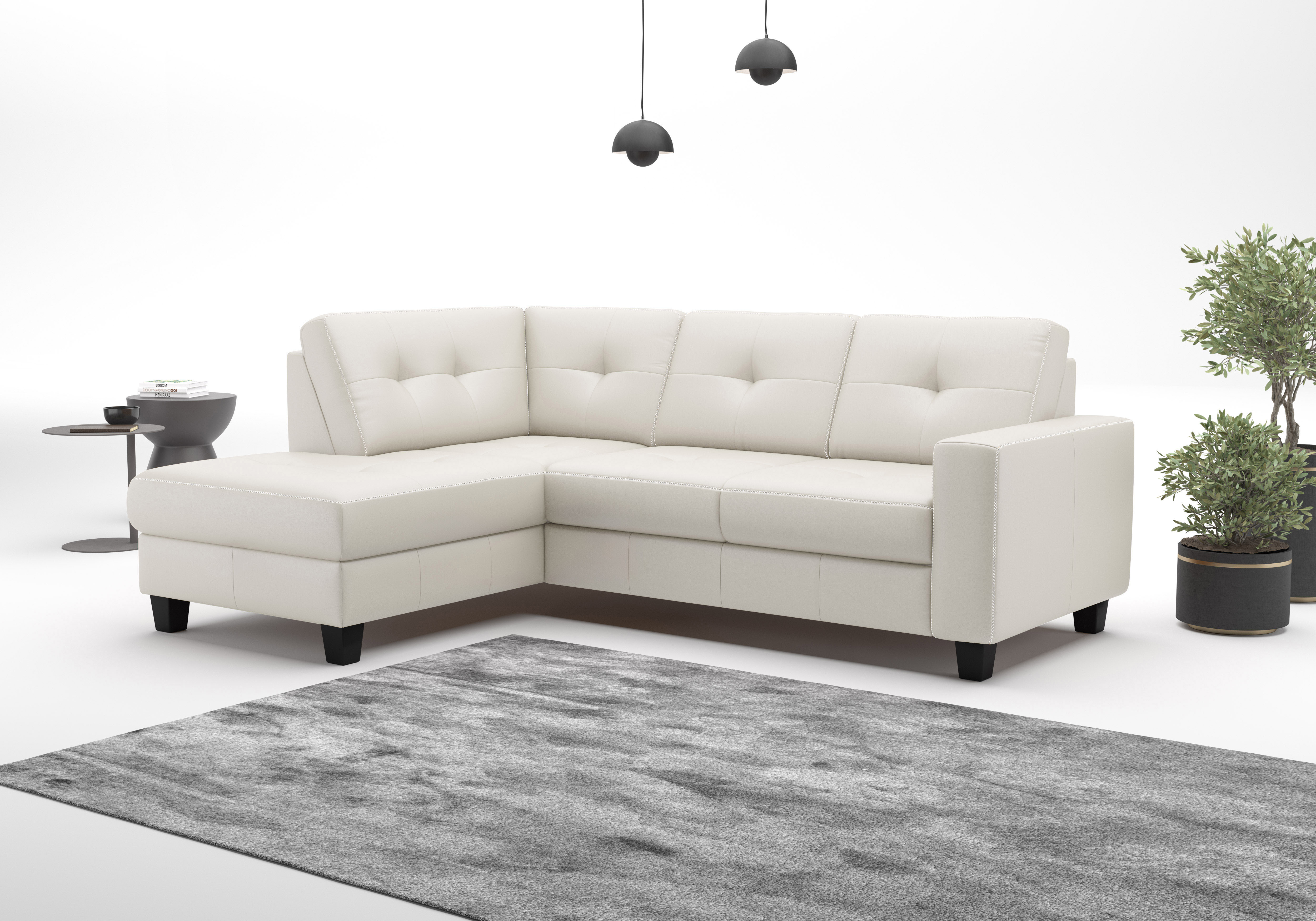 OTTO home Ecksofa "Varese" wahlweise mit Schlaffunktion und Bettkasten