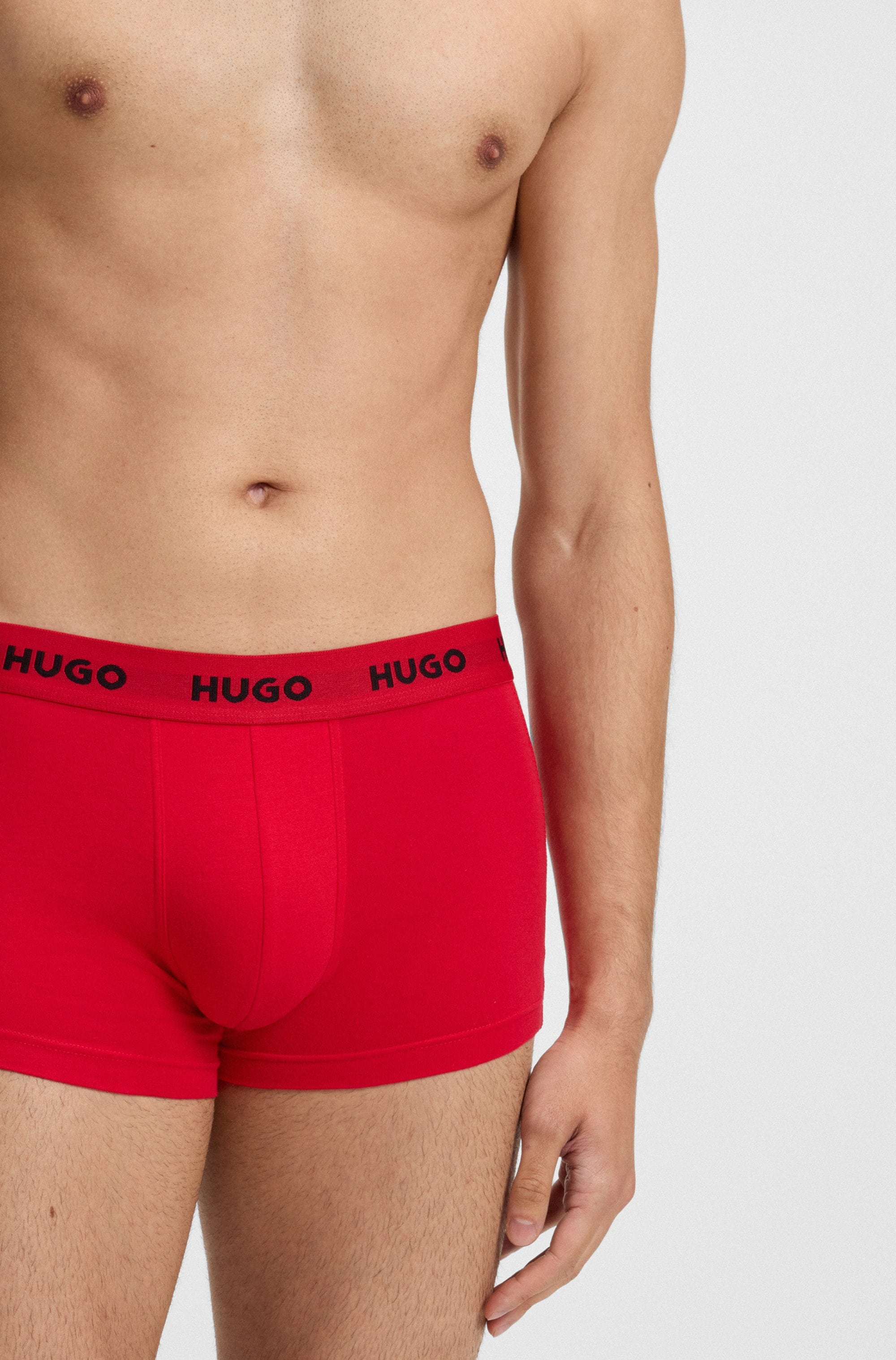 HUGO Underwear Trunk »TRUNK TRIPLET PACK« Packung, 3er Pack, 