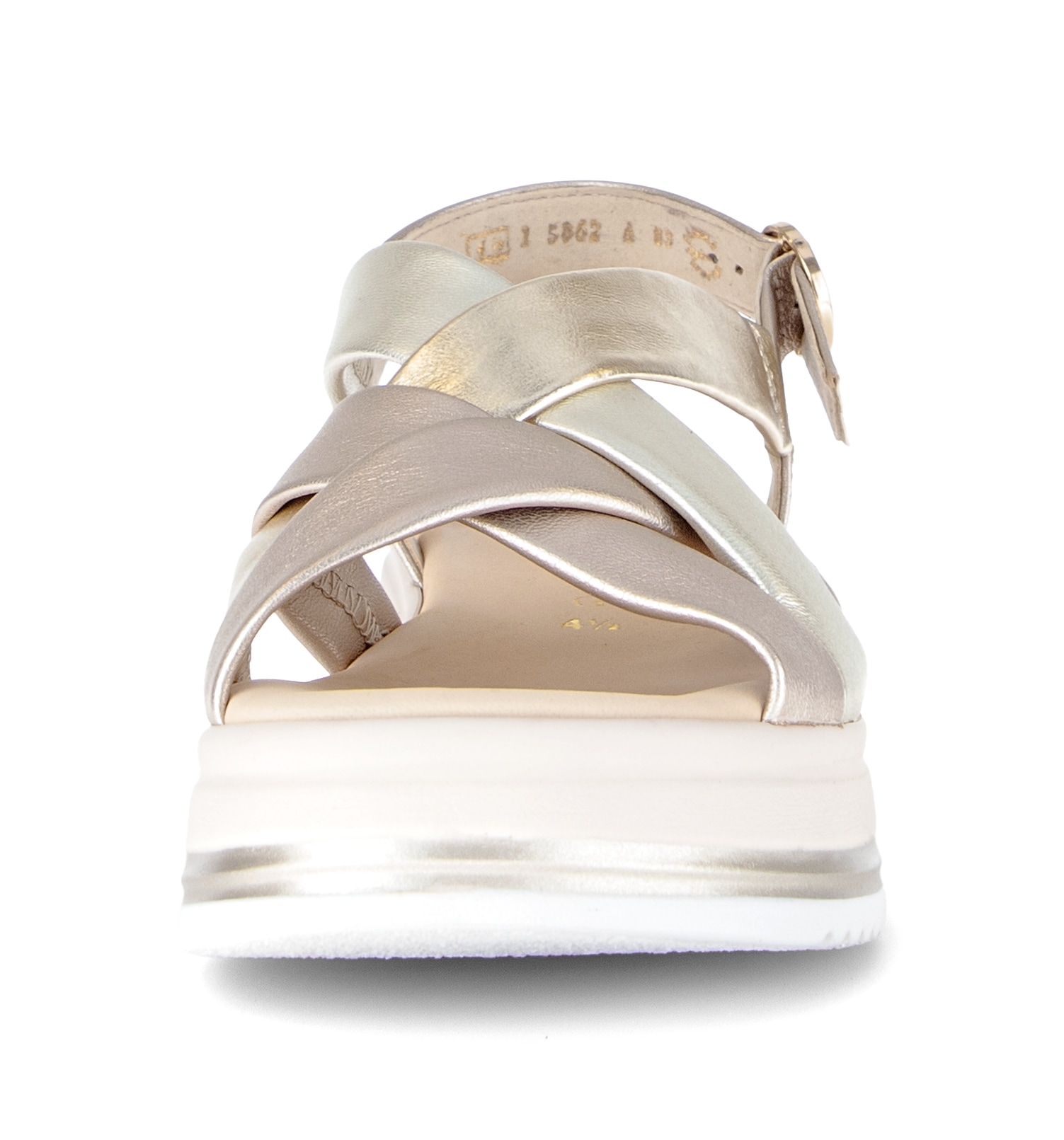 Gabor Keilsandalette »Rhodos«  Riemchensandale, Sommerschuh in Bequemweite G (= weit)