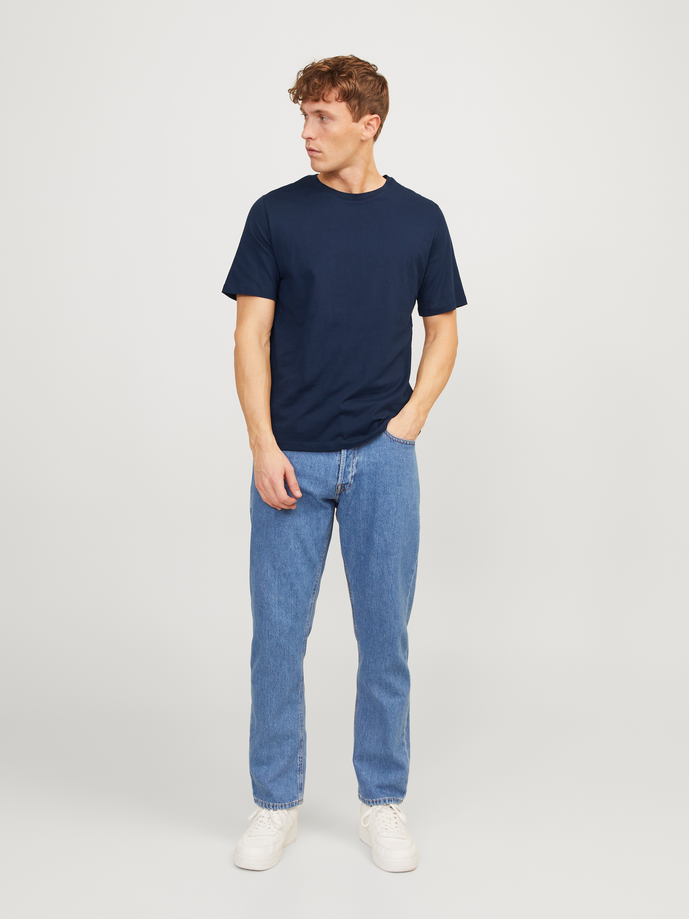 Jack & Jones T-Shirt »JJEORGANIC BASIC TEE SS O-NE 5PK MP NOOS«, 5 Stk.
