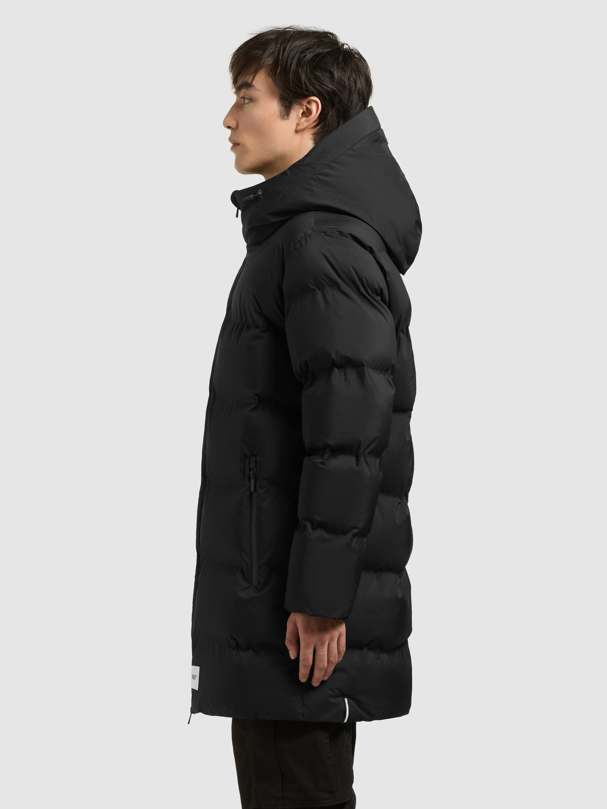 khujo Steppmantel »CADE« Taschenbeutel aus Fleece