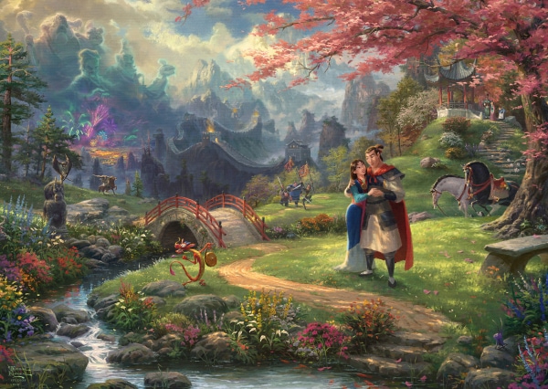 Schmidt Spiele Puzzle »Disney, Mulan - Thomas Kinkade«, Made in Europe
