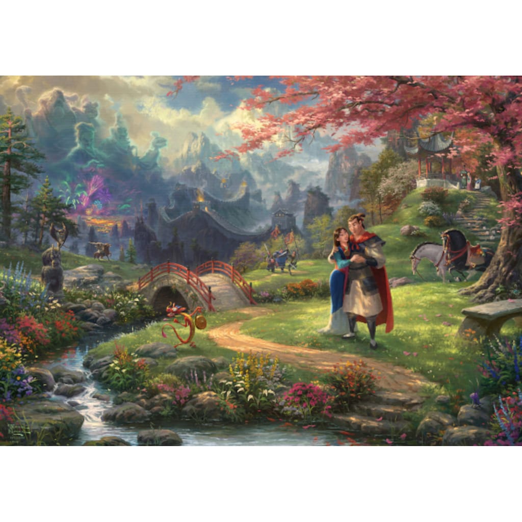 Schmidt Spiele Puzzle »Disney, Mulan - Thomas Kinkade«