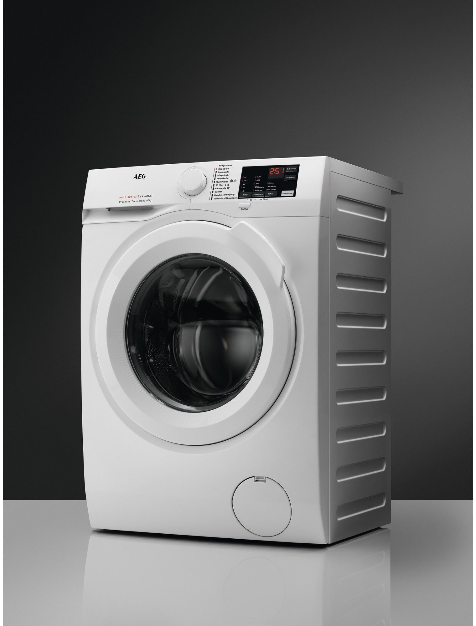AEG Waschmaschine »L6FBA51680«, 8 kg, 1600 U/min, Hygiene-/ Anti-Allergie Programm mit Dampf