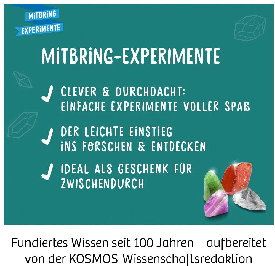 Kosmos Experimentierkasten »Mineralien«