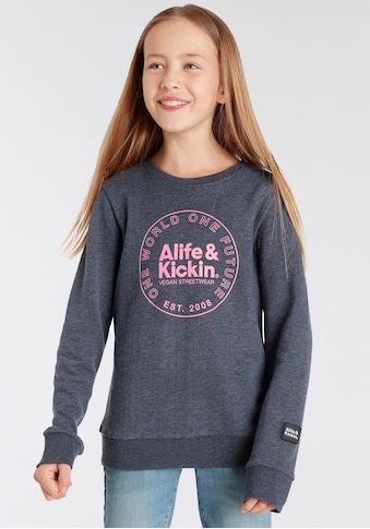 Sweatshirt »mit Logo Druck«