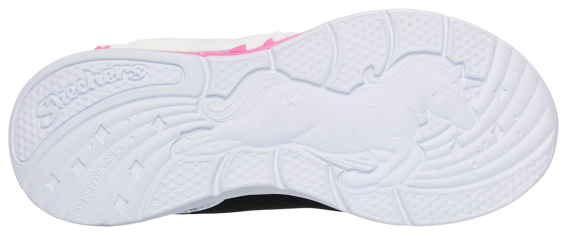 Skechers Sneaker »UNICORN CHASER«  Boots mit Einhorn, Größenschablone zum Download