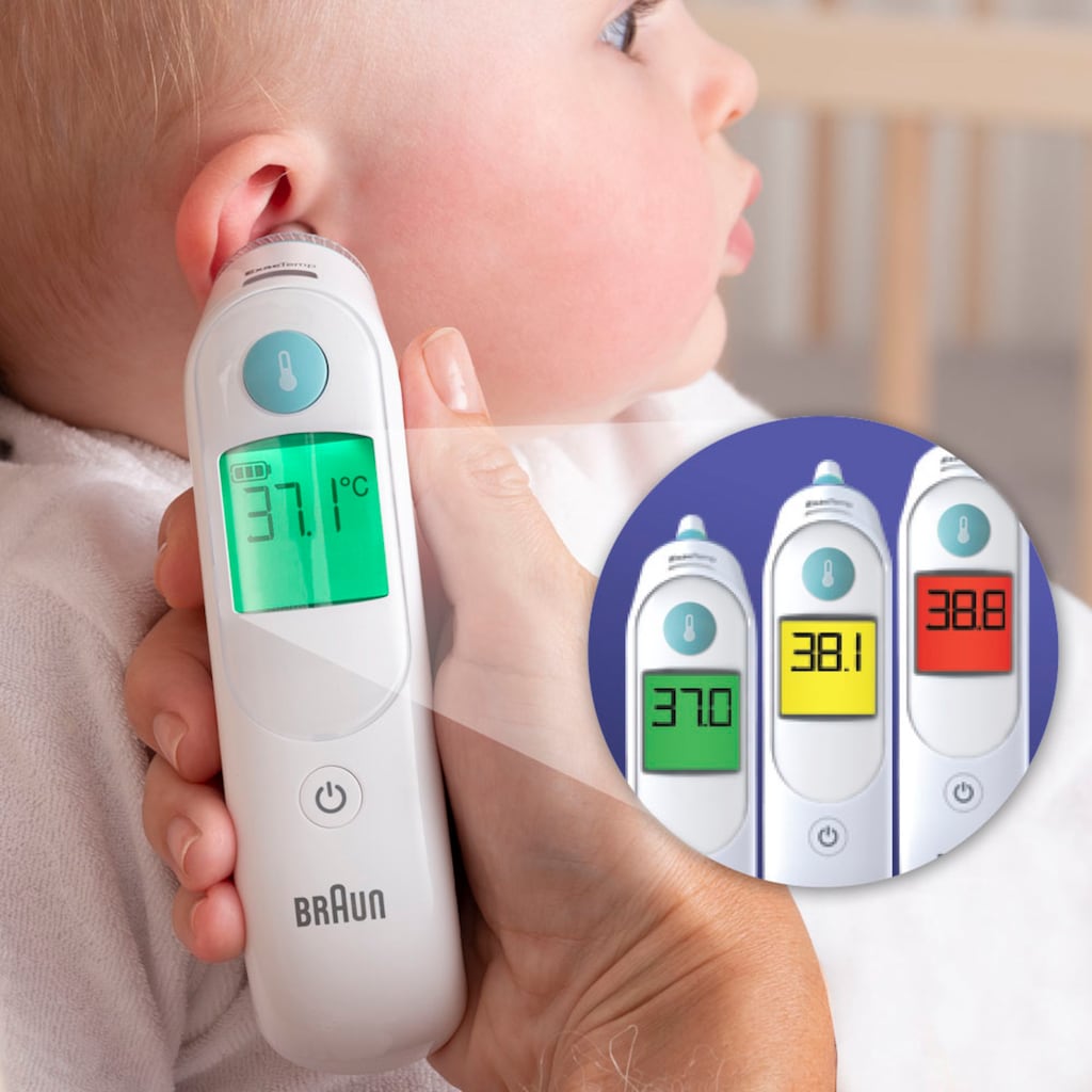 Braun Ohr-Fieberthermometer »ThermoScan® 6 Ohrthermometer IRT6515«