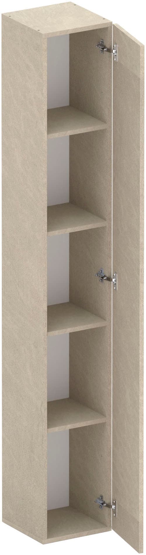 Home affaire Mehrzweckschrank »Infinity Breite 28 cm, Stauraumschrank mit 1 Tür, Mehrzweckschrank,« mit Push-to-open Funktion, 2 Größen, verschiedene Farben