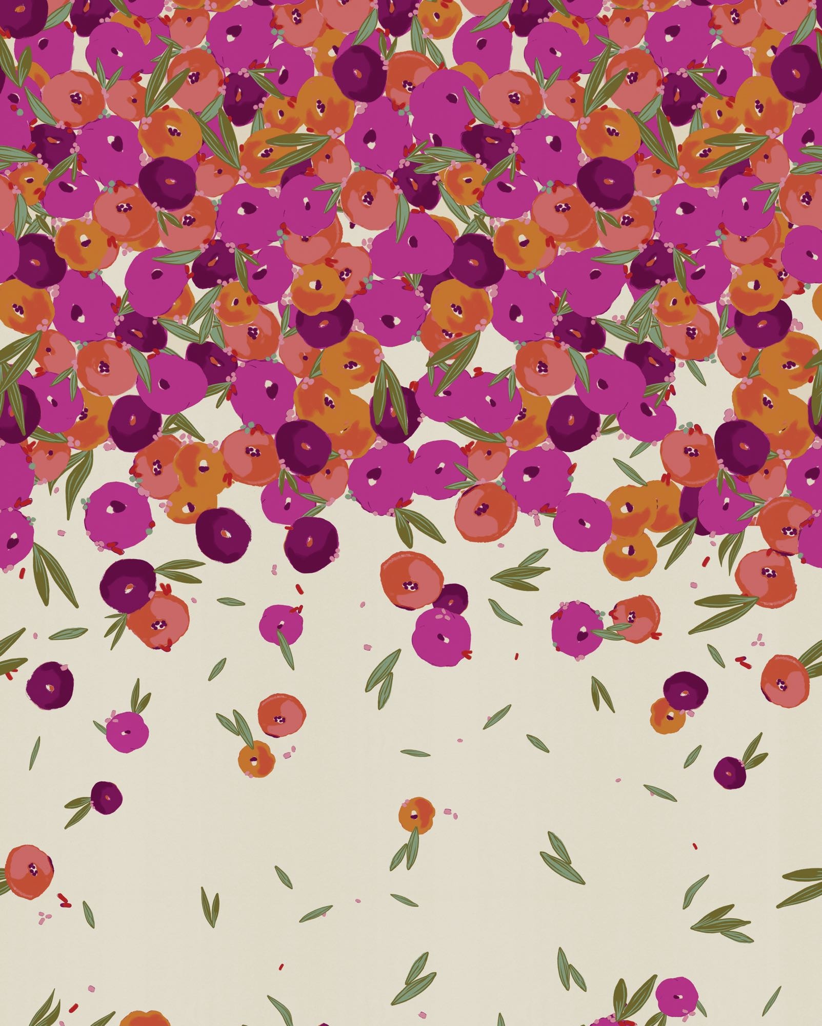 Komar Fototapete »Vlies Fototapete - Tagada Fusion - Größe 200 x 250 cm« Motiv | bedruckt glatt