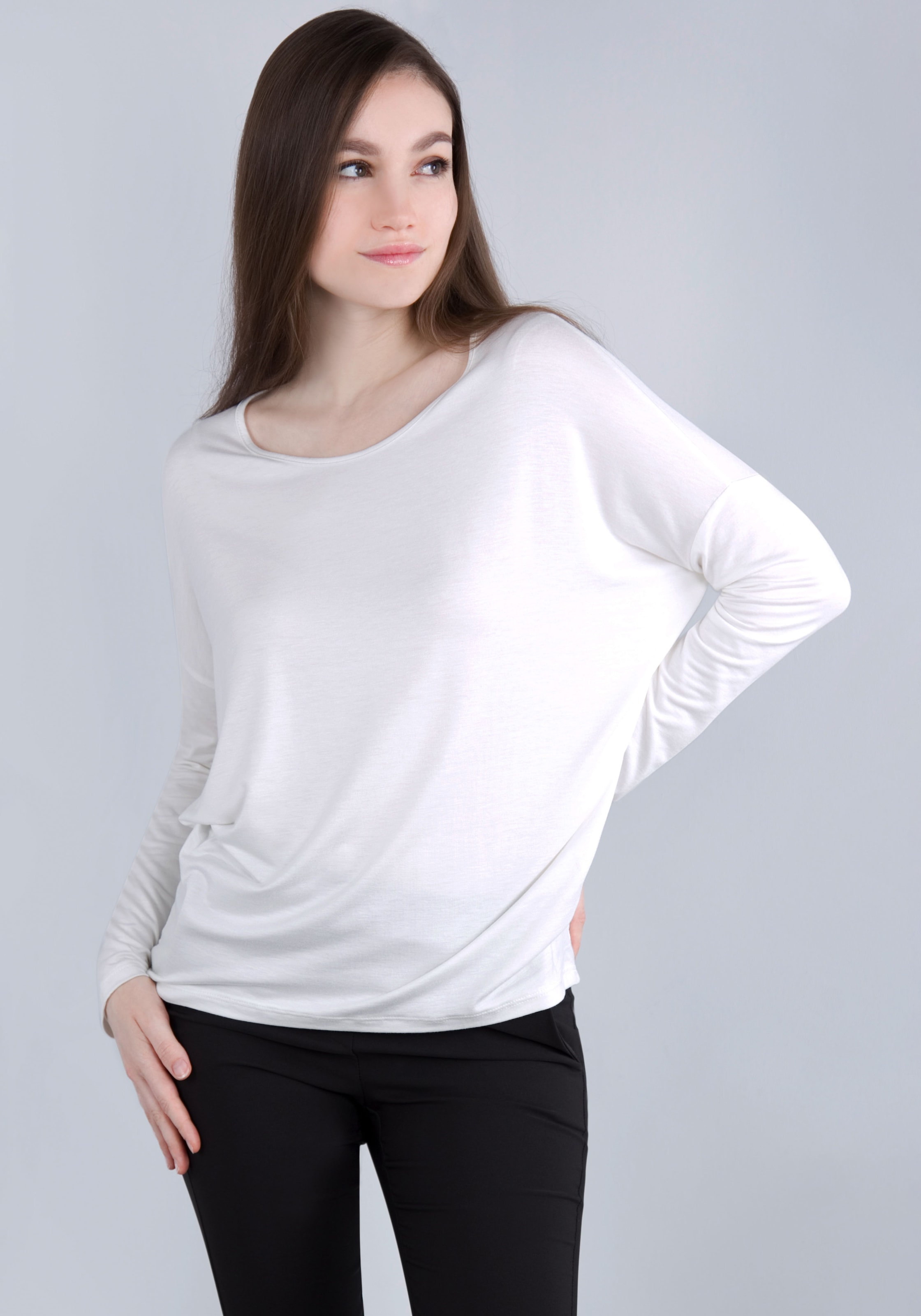 IMPERIAL Langarmshirt, in lässiger "O - Shape" Form