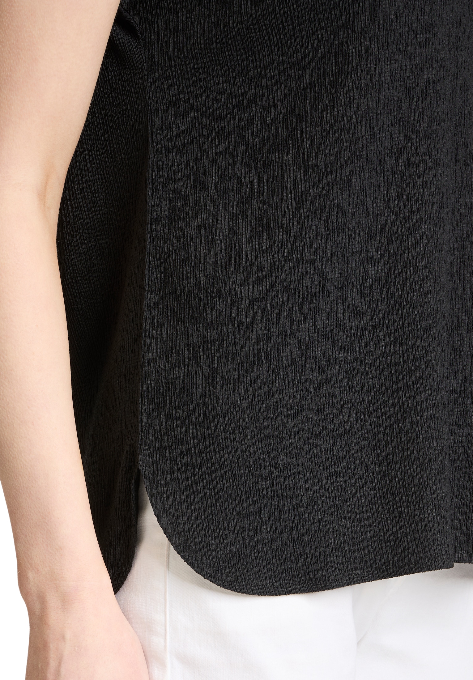 Betty Barclay Kurzarmshirt »Basic Shirt mit V-Ausschnitt«