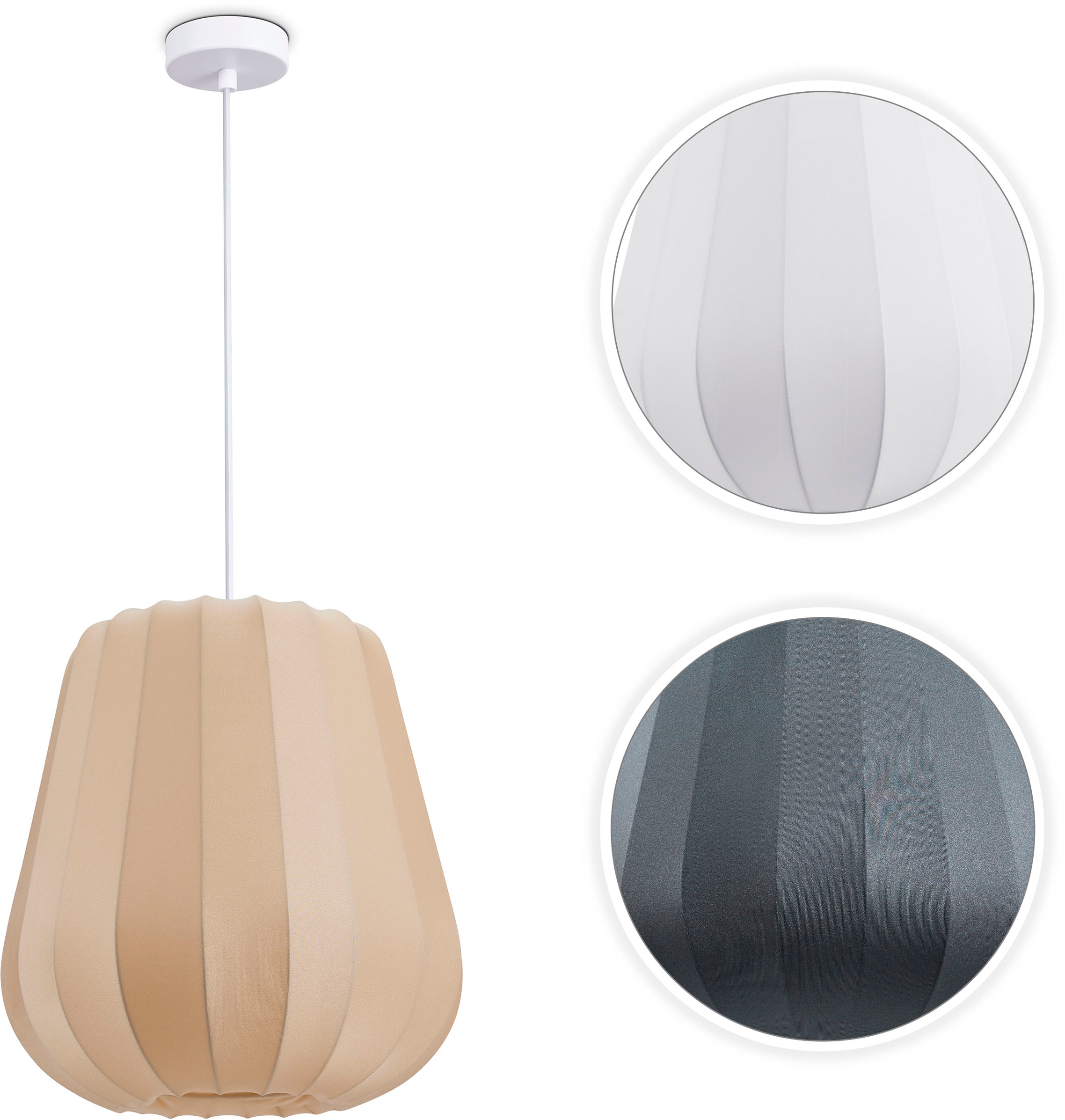 Paco Home Pendelleuchte »HUGO PD1« E27