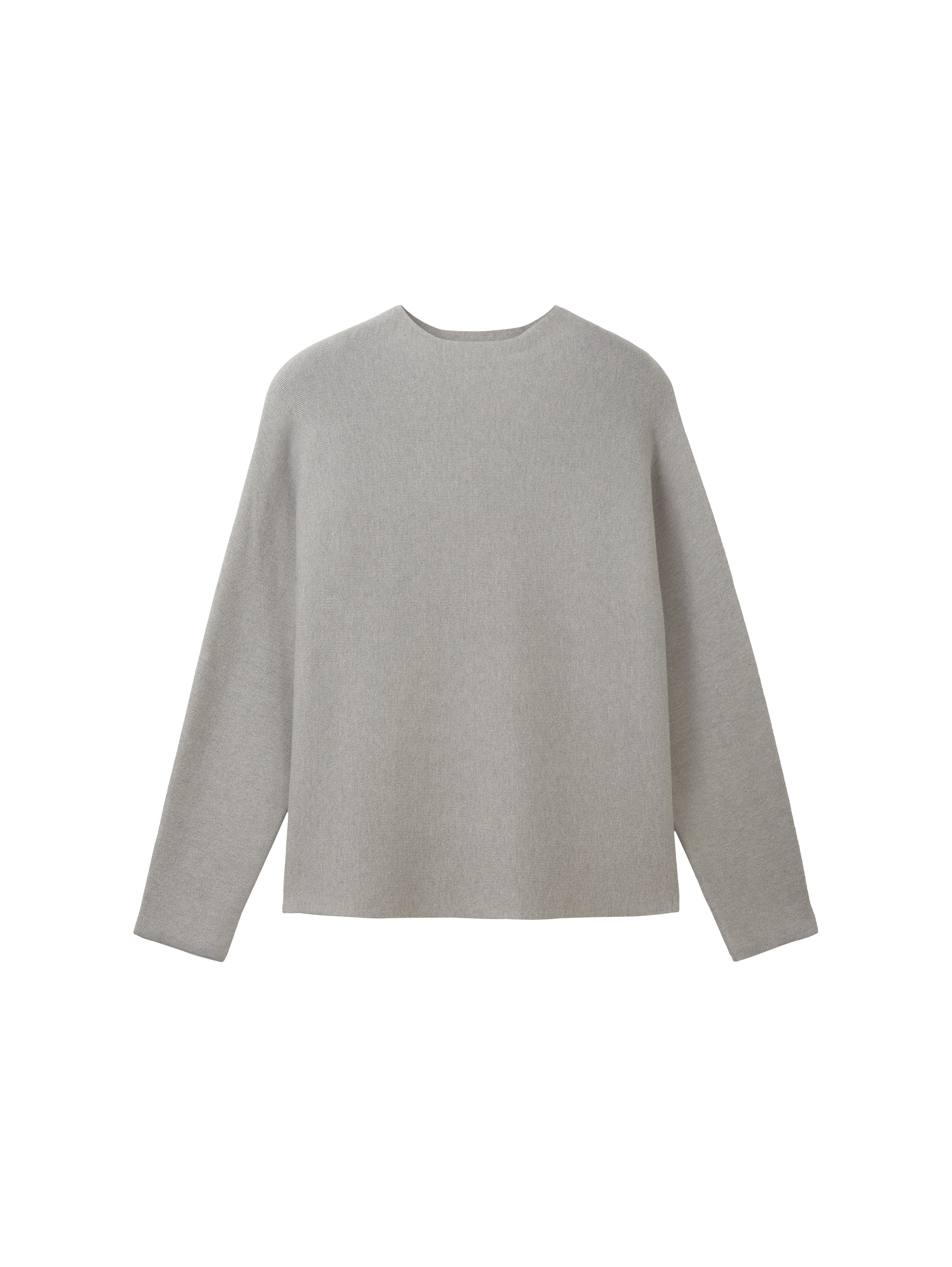 TOM TAILOR Denim Rundhalspullover, unifarben
