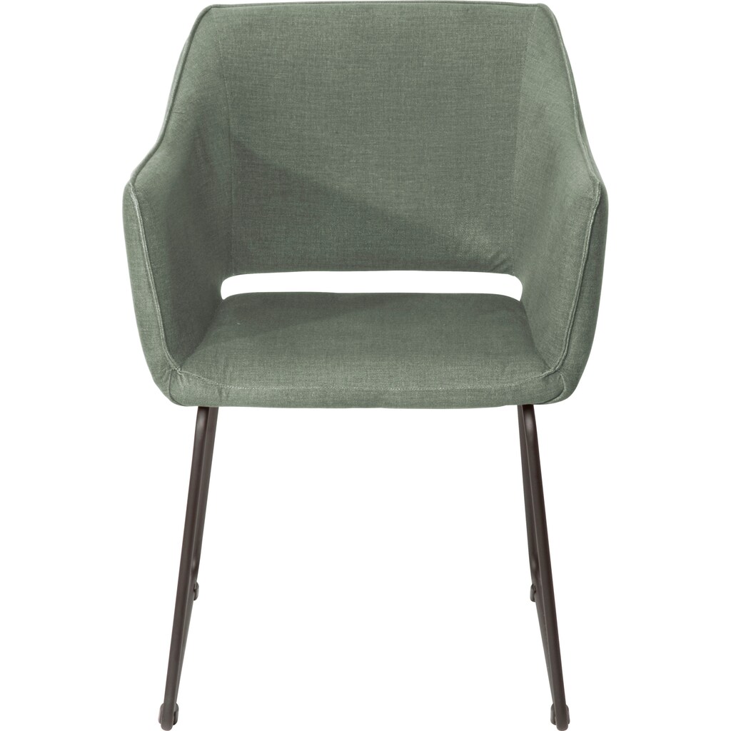 TOM TAILOR HOME Schalenstuhl »T-VELVET ARMCHAIR«, (Set), 2 St., Samtstoff STC