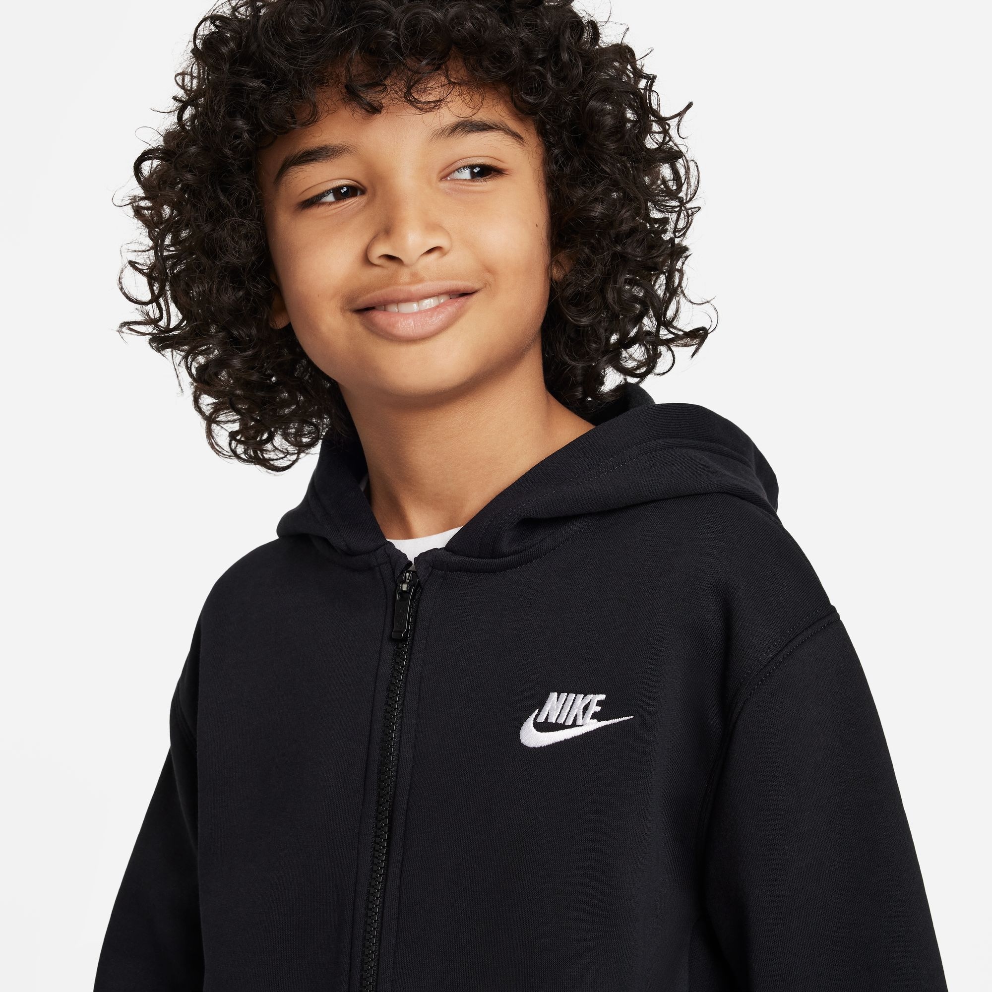 Nike Sportswear Trainingsanzug »CLUB FLEECE BIG KIDS' FULL-ZIP TRACKSUIT«