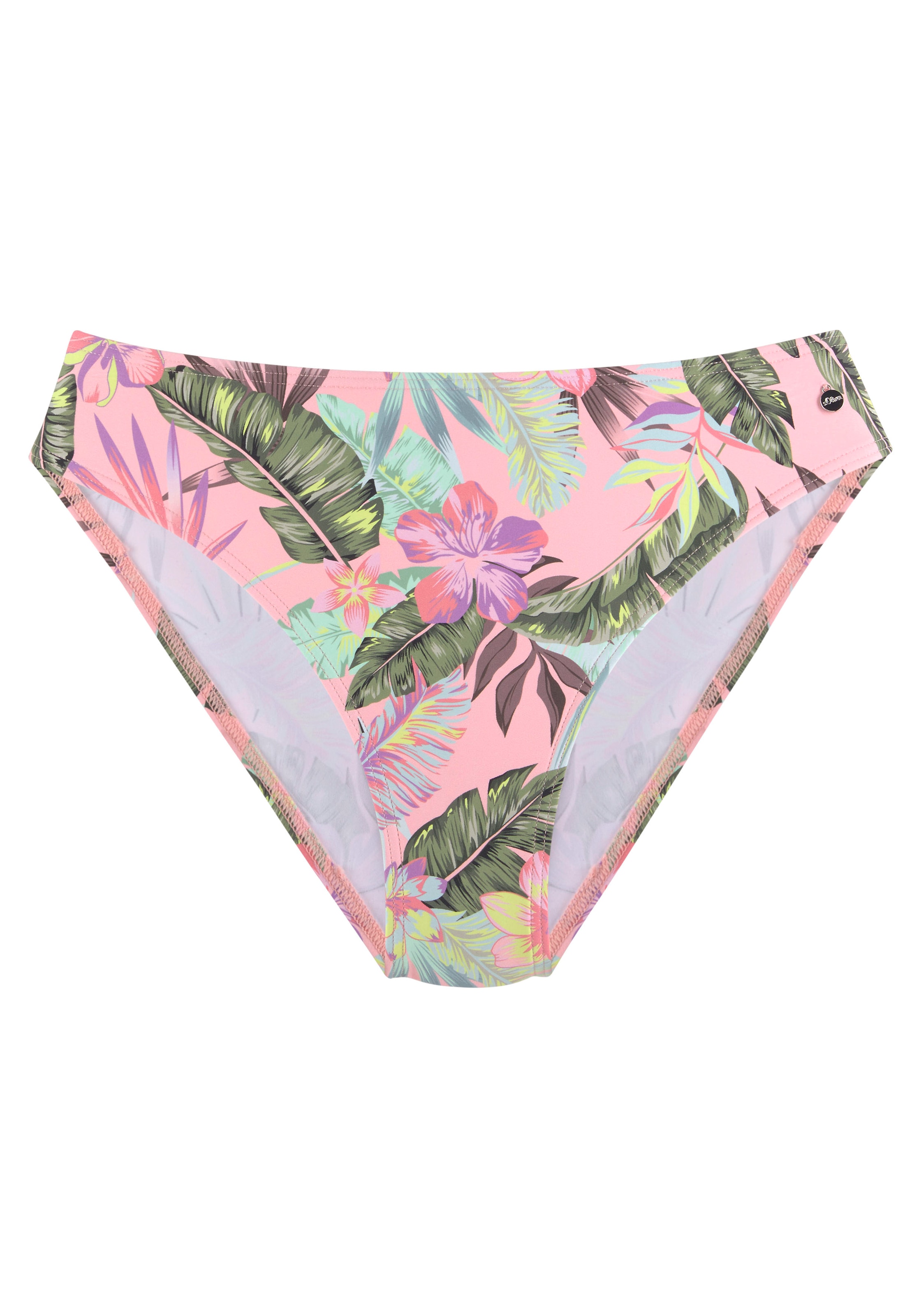 s.Oliver Bikini-Hose »Azalea«, mit tropischem Druck