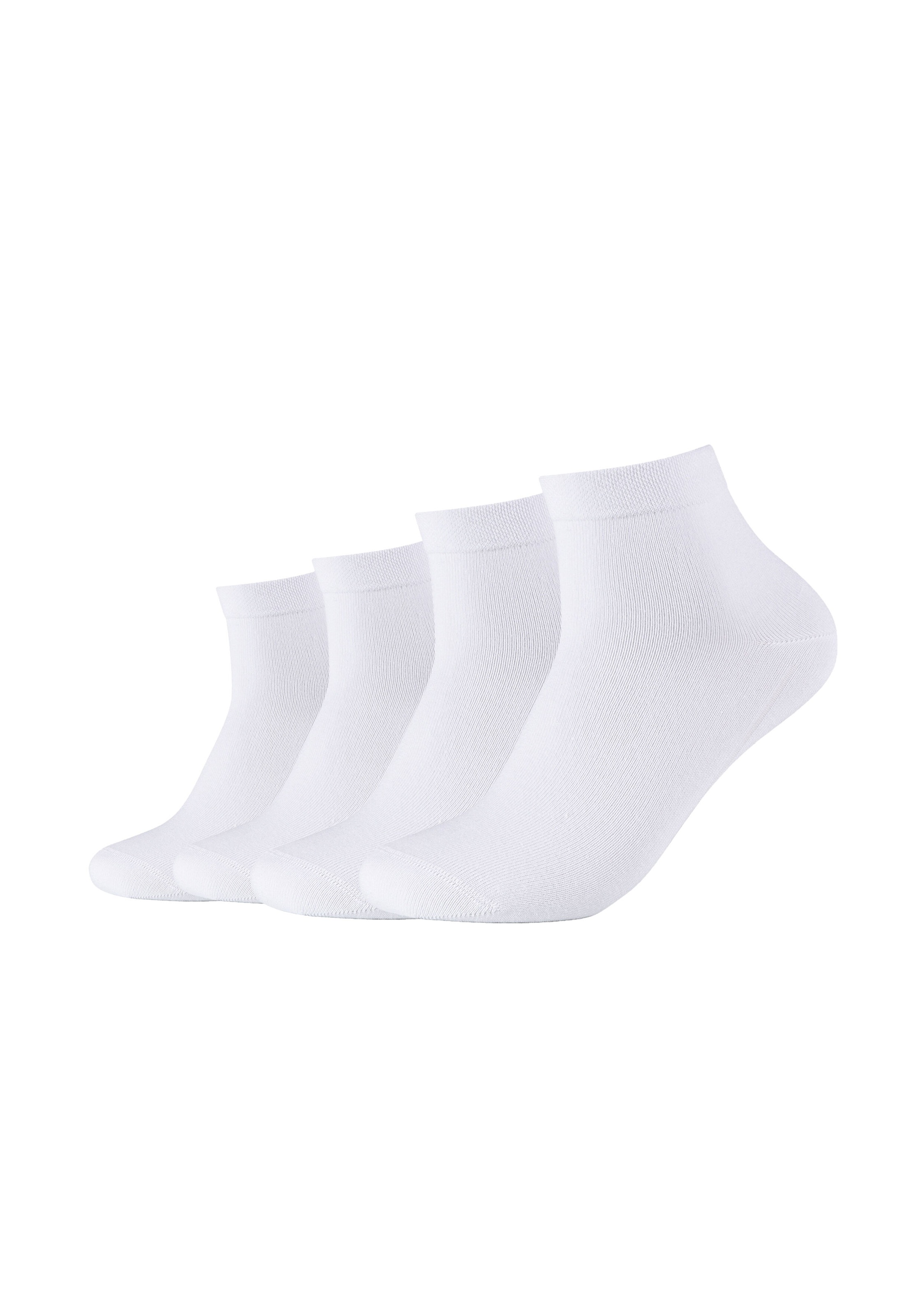 Camano Kurzsocken »ca-soft«, (4 Paar), mit weichen Komfortbündchen