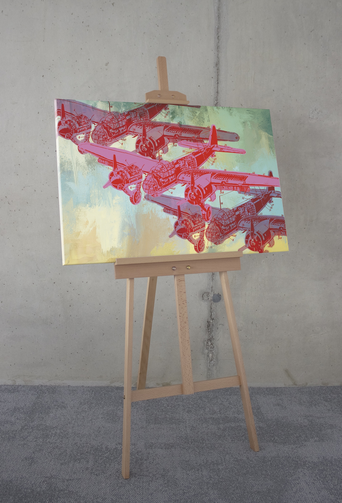 Komar Leinwandbild »Save Lives - Größe 60 x 90 cm«, Natur, (1 St.), Keilrahmenbild mi Echtholzrahmen