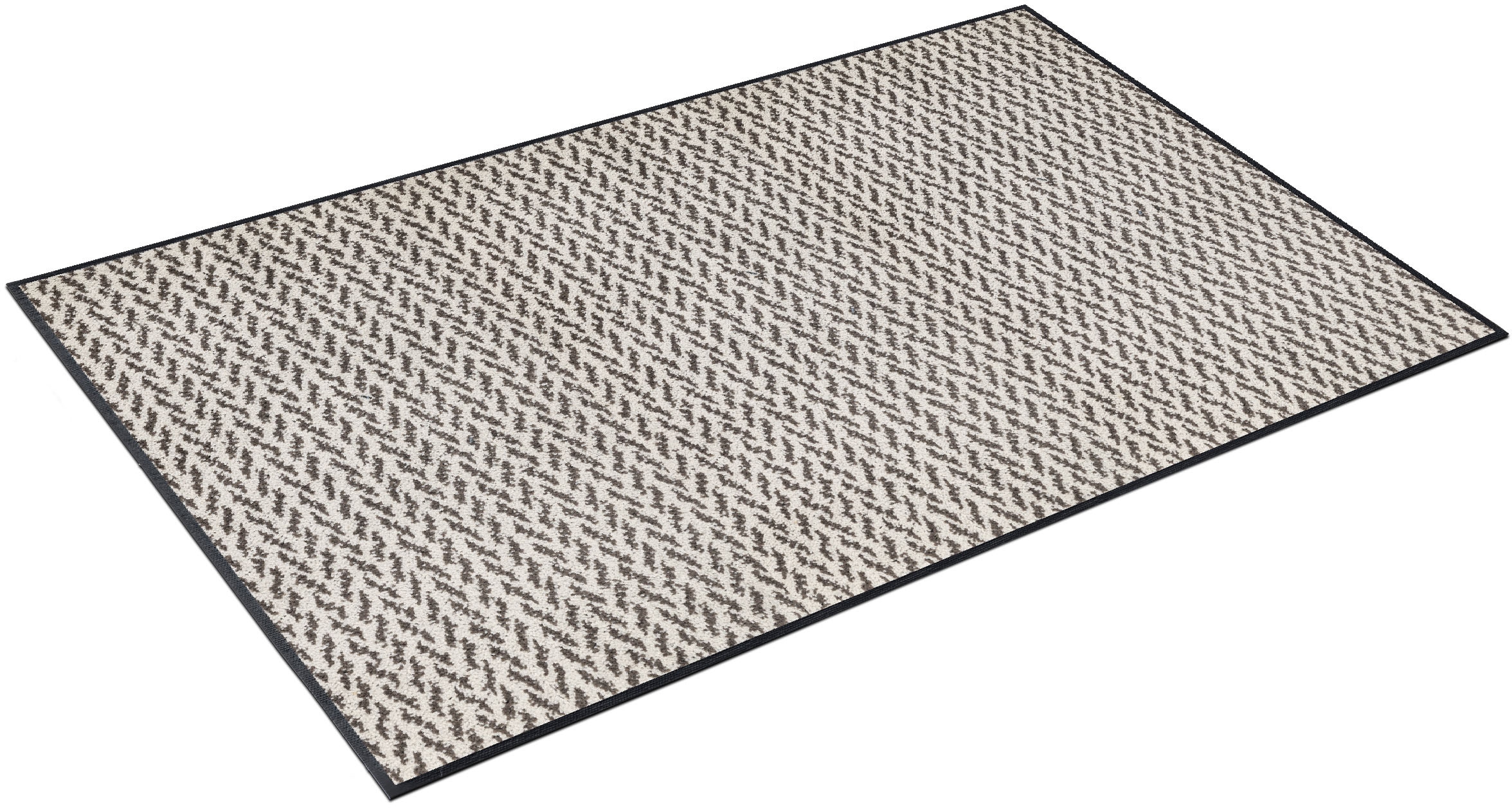 wash+dry by Kleen-Tex Teppich »Duo Latte« rechteckig 9 mm Höhe rutschhemmend, In- und Outdoor geeignet, waschbar